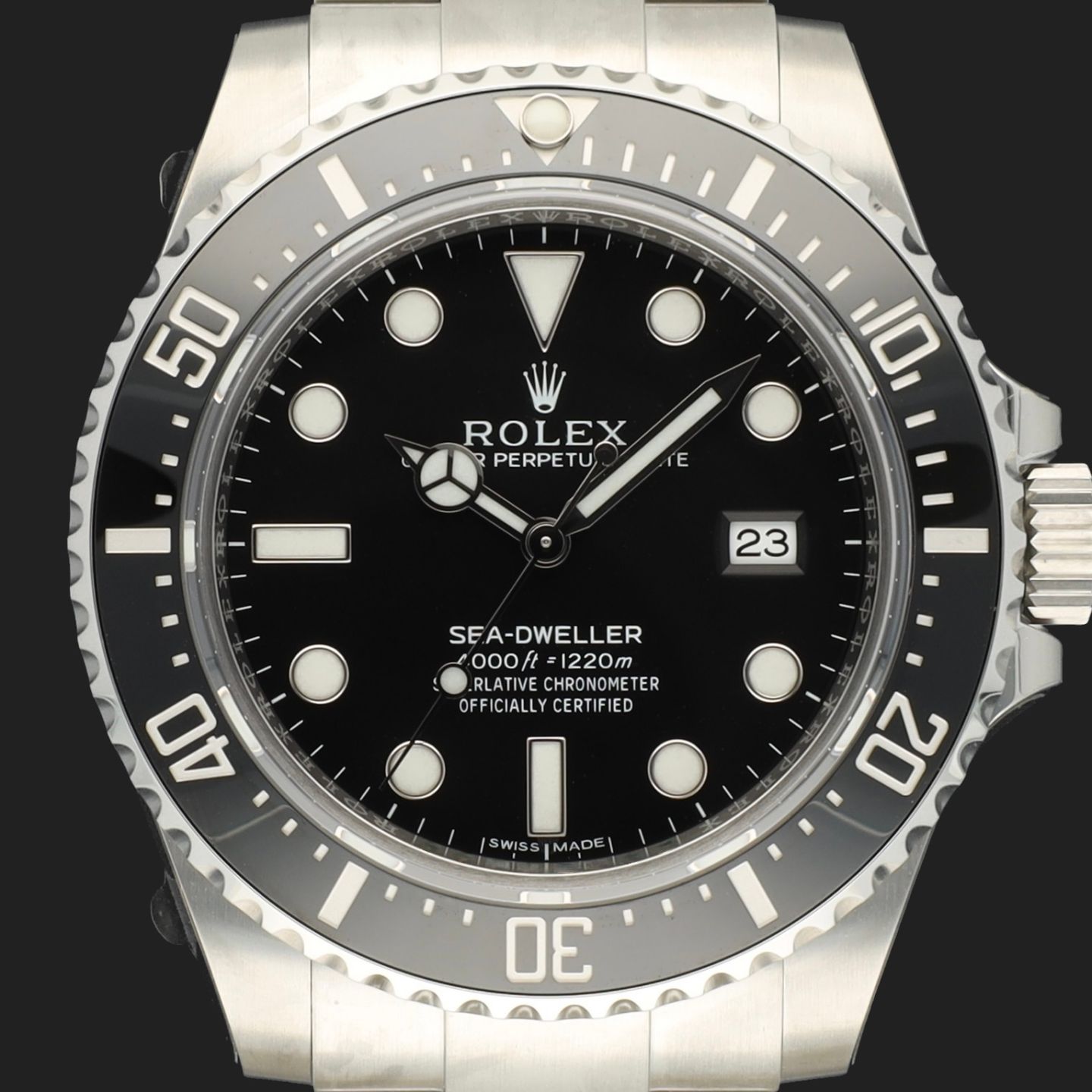 Rolex Sea-Dweller 4000 116600 (2017) - Zwart wijzerplaat 40mm Staal (2/8)