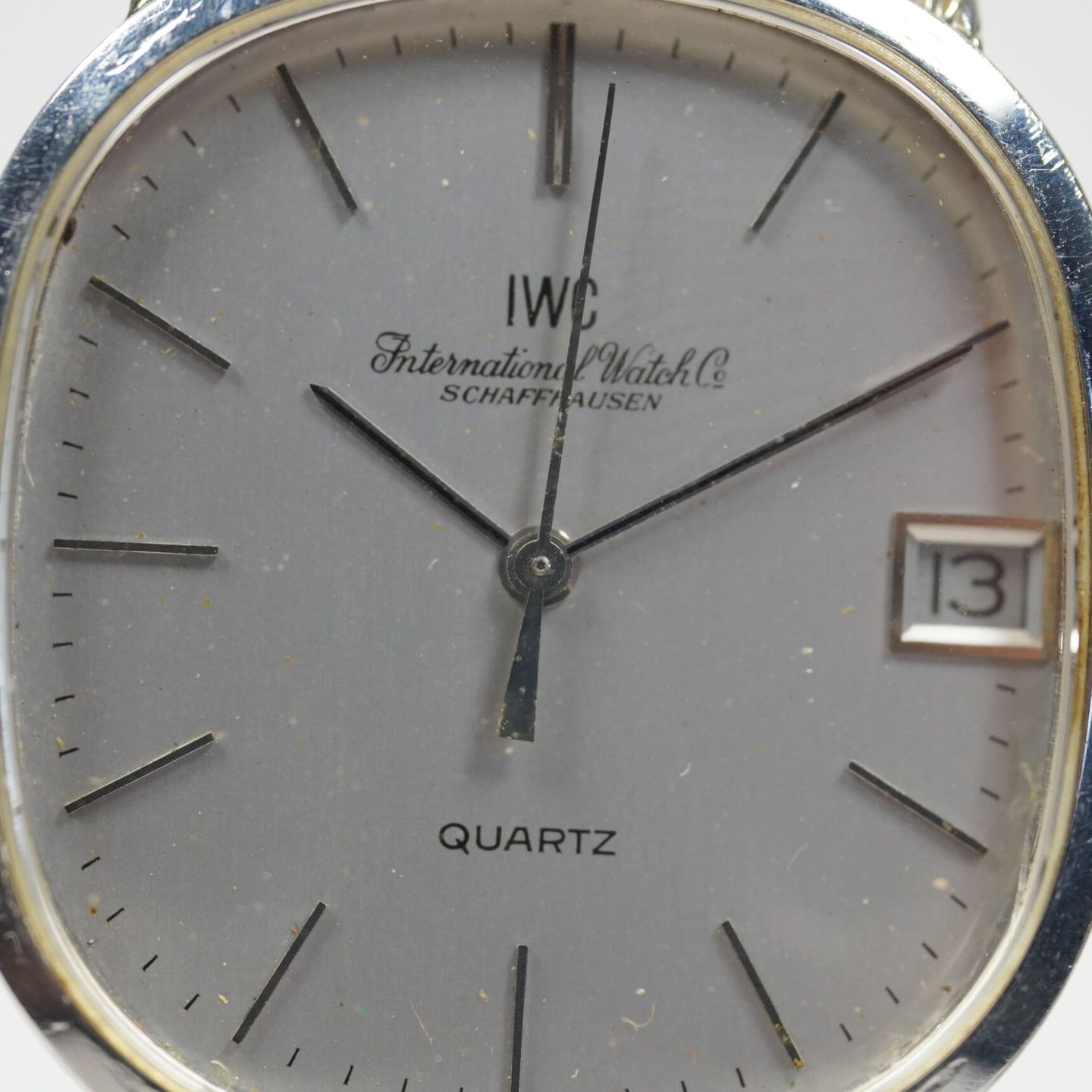 IWC Vintage IWC 3073 (1973) - Zilver wijzerplaat 31mm Staal (4/8)