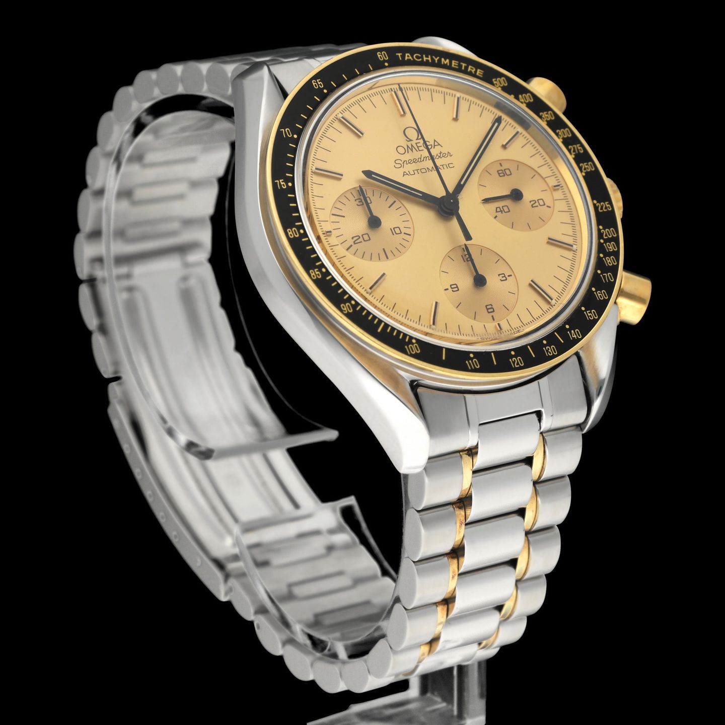 Omega Speedmaster 3310.10 (1993) - 39 mm Gold/Steel case (6/8)