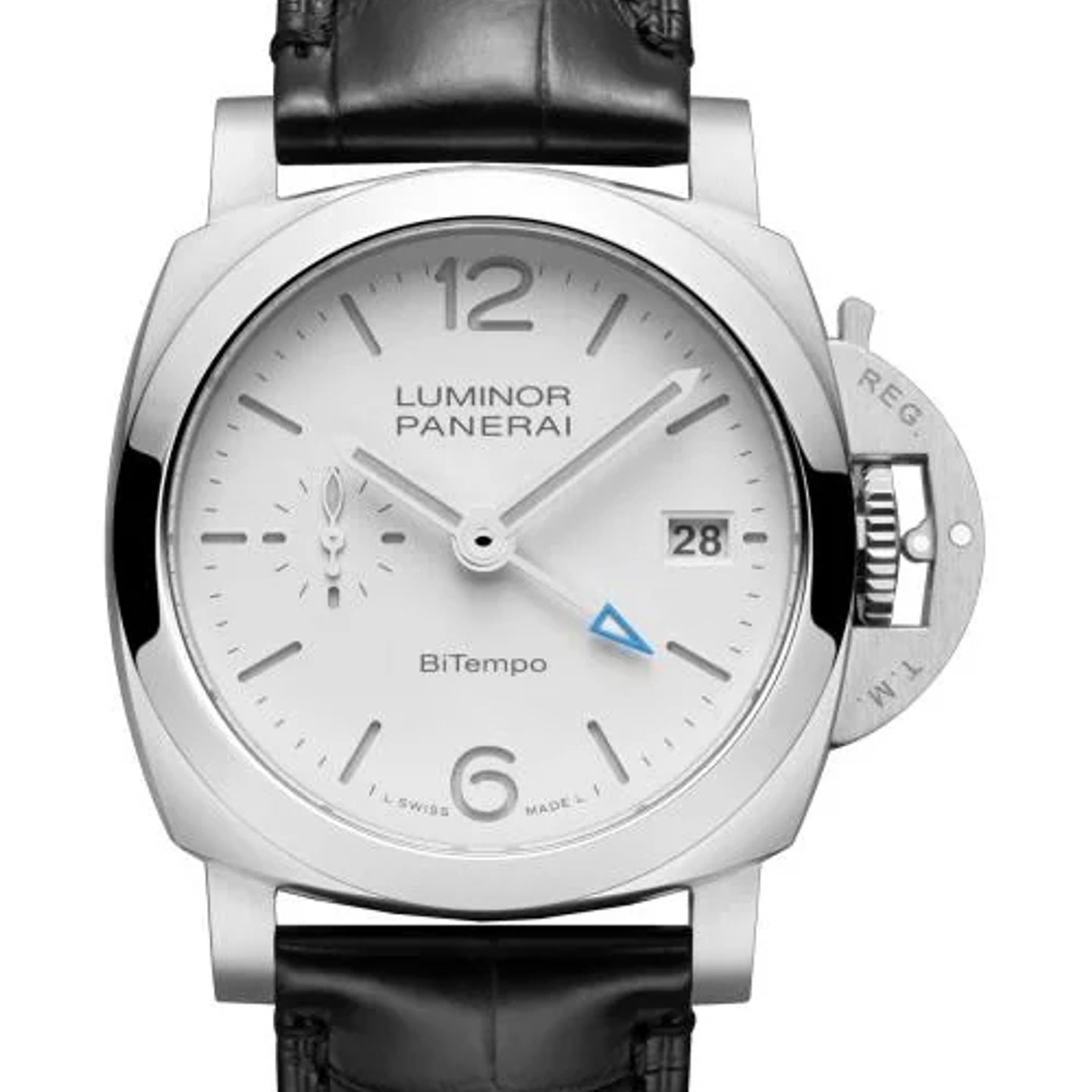 Panerai Luminor PAM01367 (2026) - Wit wijzerplaat 40mm Staal (1/1)