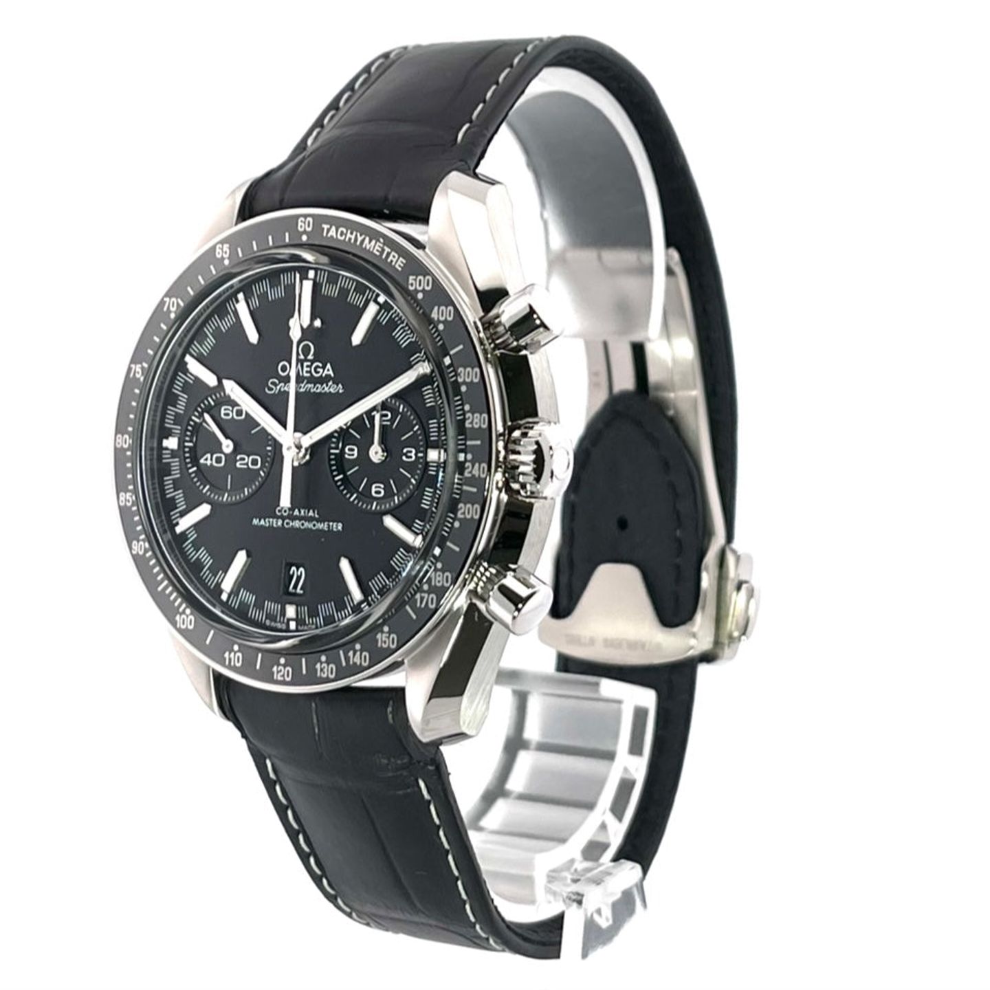 Omega Speedmaster Racing 329.33.44.51.01.001 (2023) - Zwart wijzerplaat 44mm Staal (2/7)