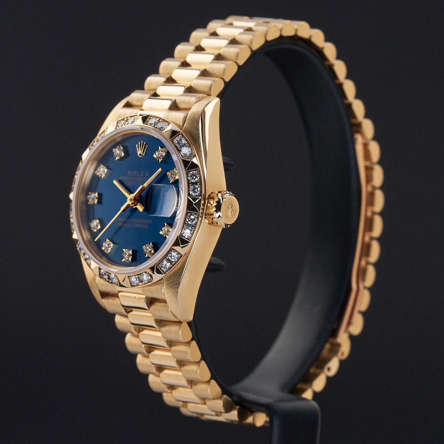 Rolex Lady-Datejust 69258 (1994) - 26 mm Yellow Gold case (4/8)