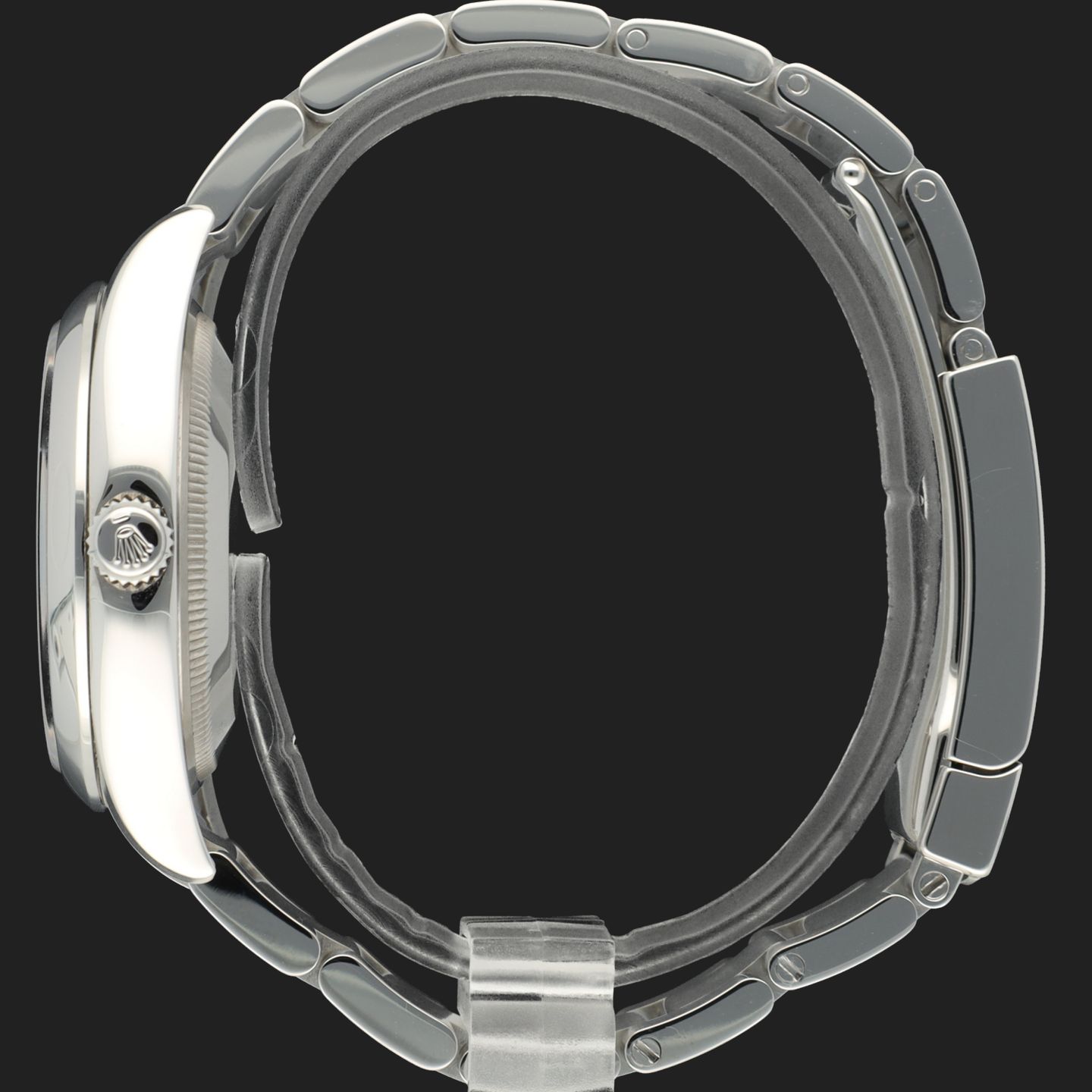 Rolex Oyster Perpetual 34 114200 (2016) - Paars wijzerplaat 34mm Staal (7/8)