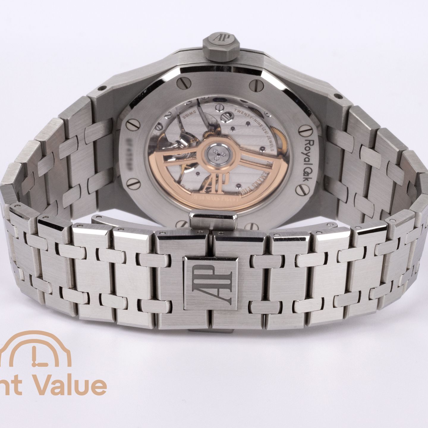 Audemars Piguet Royal Oak Selfwinding 15550ST.OO.1356ST.08 (2024) - Blue dial 37 mm Steel case (5/6)