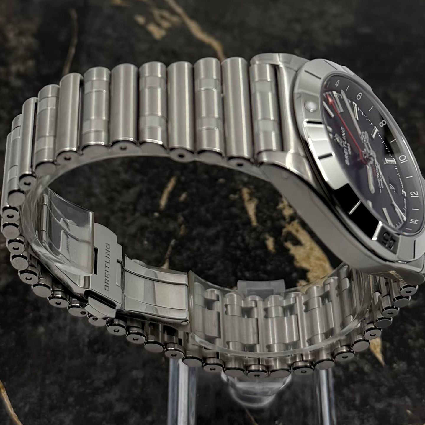 Breitling Chronomat GMT A32398101B1A1 (2026) - Black dial 40 mm Steel case (8/8)