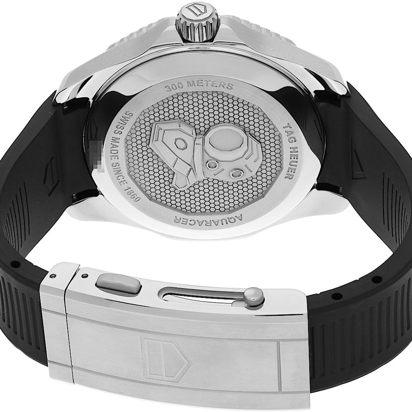 TAG Heuer Aquaracer 300M WBP201A.FT6197 (2024) - Black dial 43 mm Steel case (5/5)