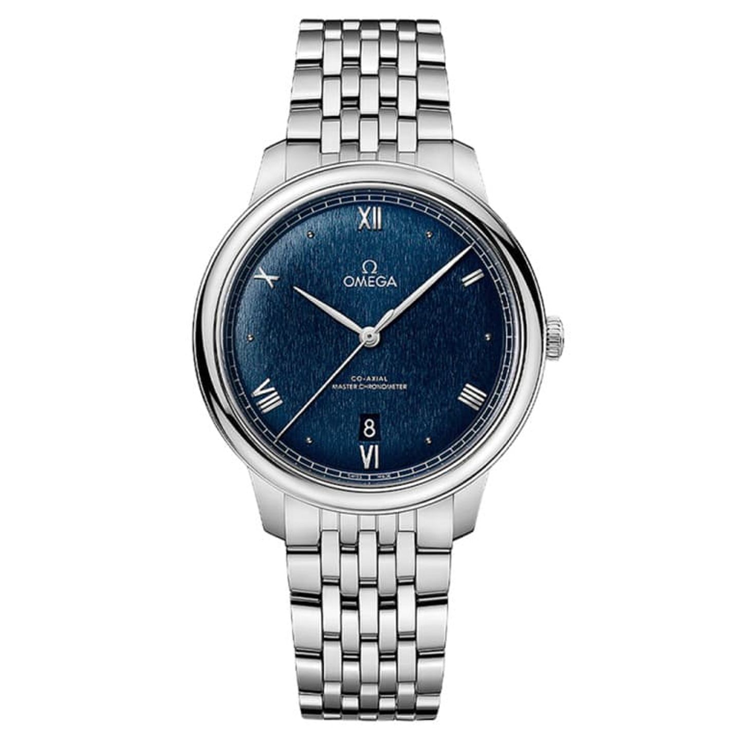 Omega De Ville 434.10.40.20.03.001 (2024) - Blauw wijzerplaat 40mm Staal (1/1)