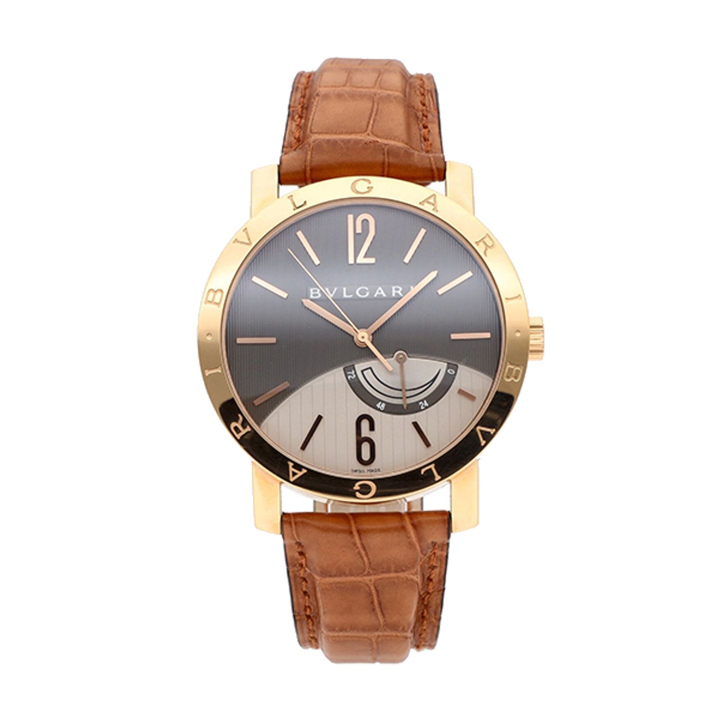 Bulgari Lucea BVLGARI (2026) - Grey dial 41 mm Rose Gold case (1/1)