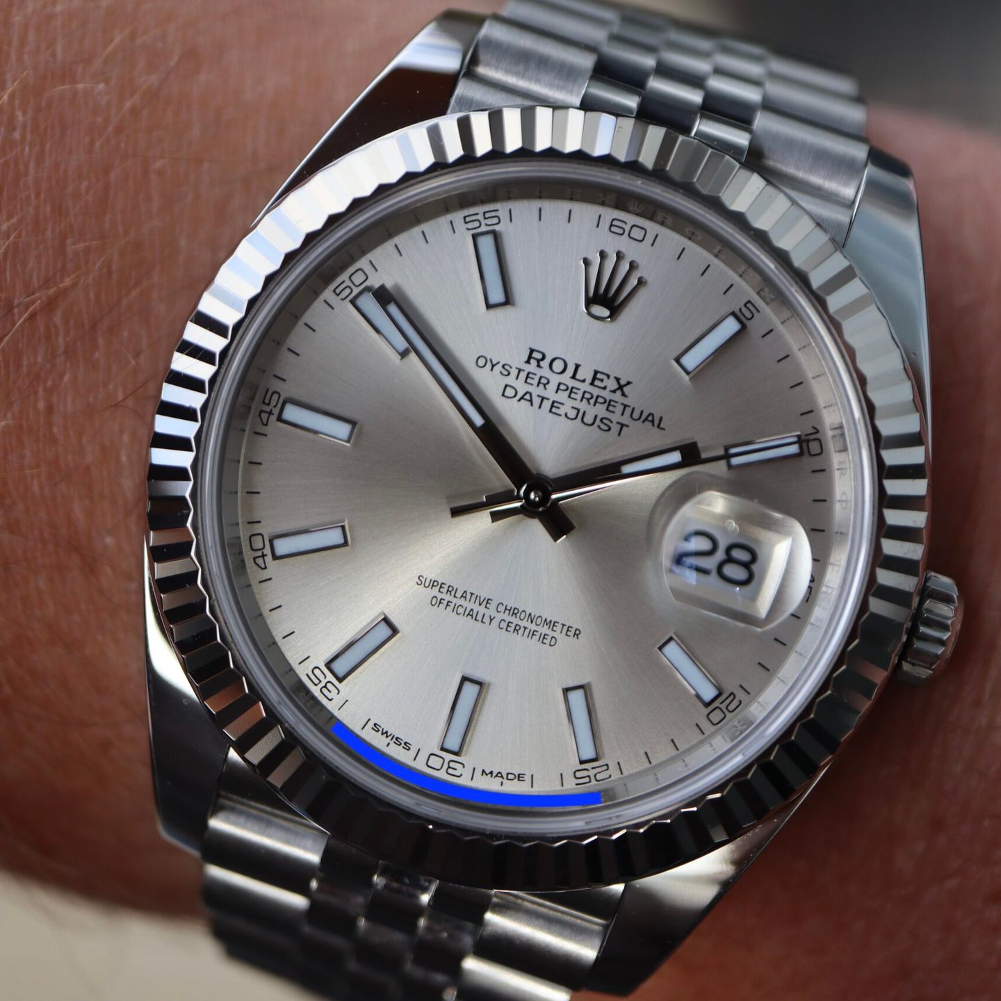 Rolex Datejust 41 126334 (2018) - 41mm Staal (1/8)