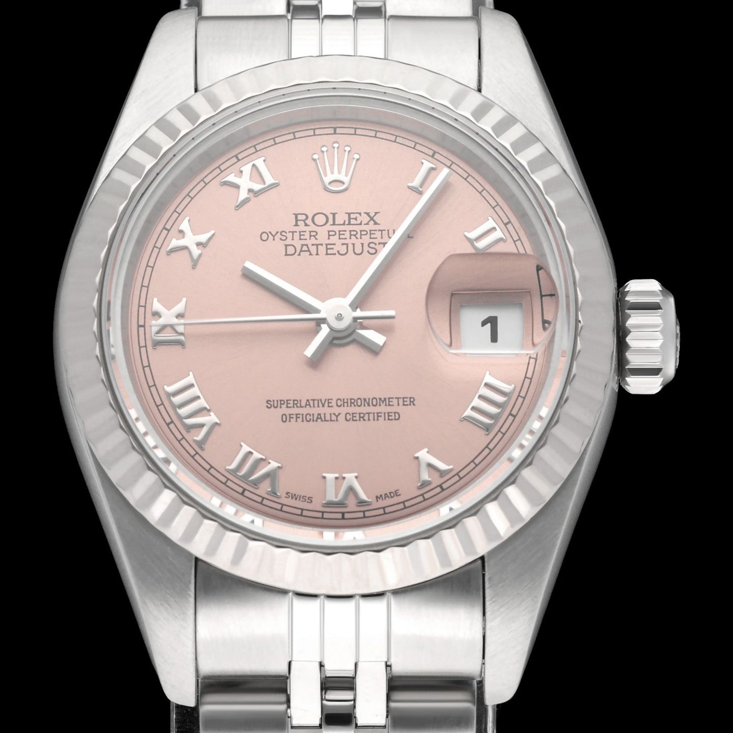 Rolex Lady-Datejust 69174 (2002) - 26 mm Steel case (1/8)