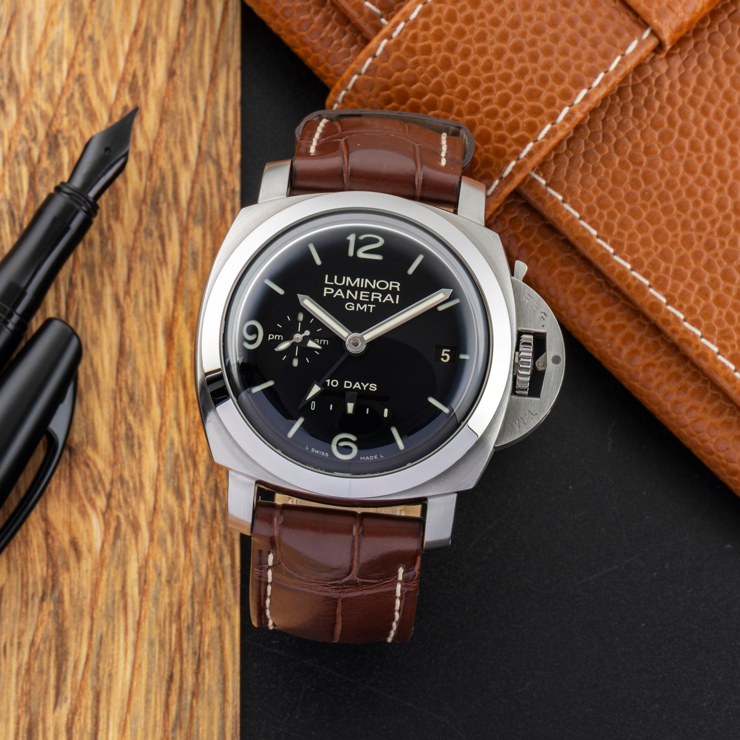 Panerai Luminor 1950 10 Days GMT PAM00270 - (1/8)