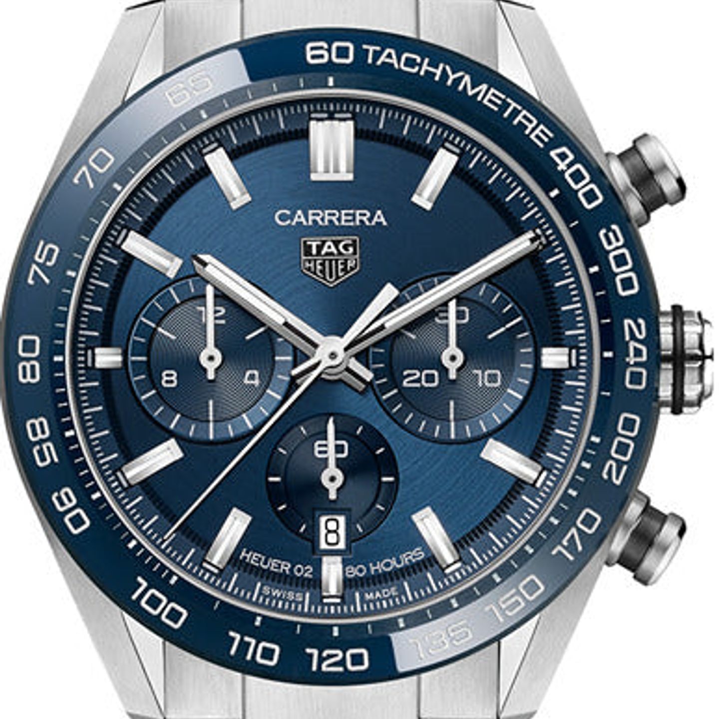 TAG Heuer Carrera CBN2A1A.BA0643 (2026) - Blue dial 44 mm Steel case (2/2)
