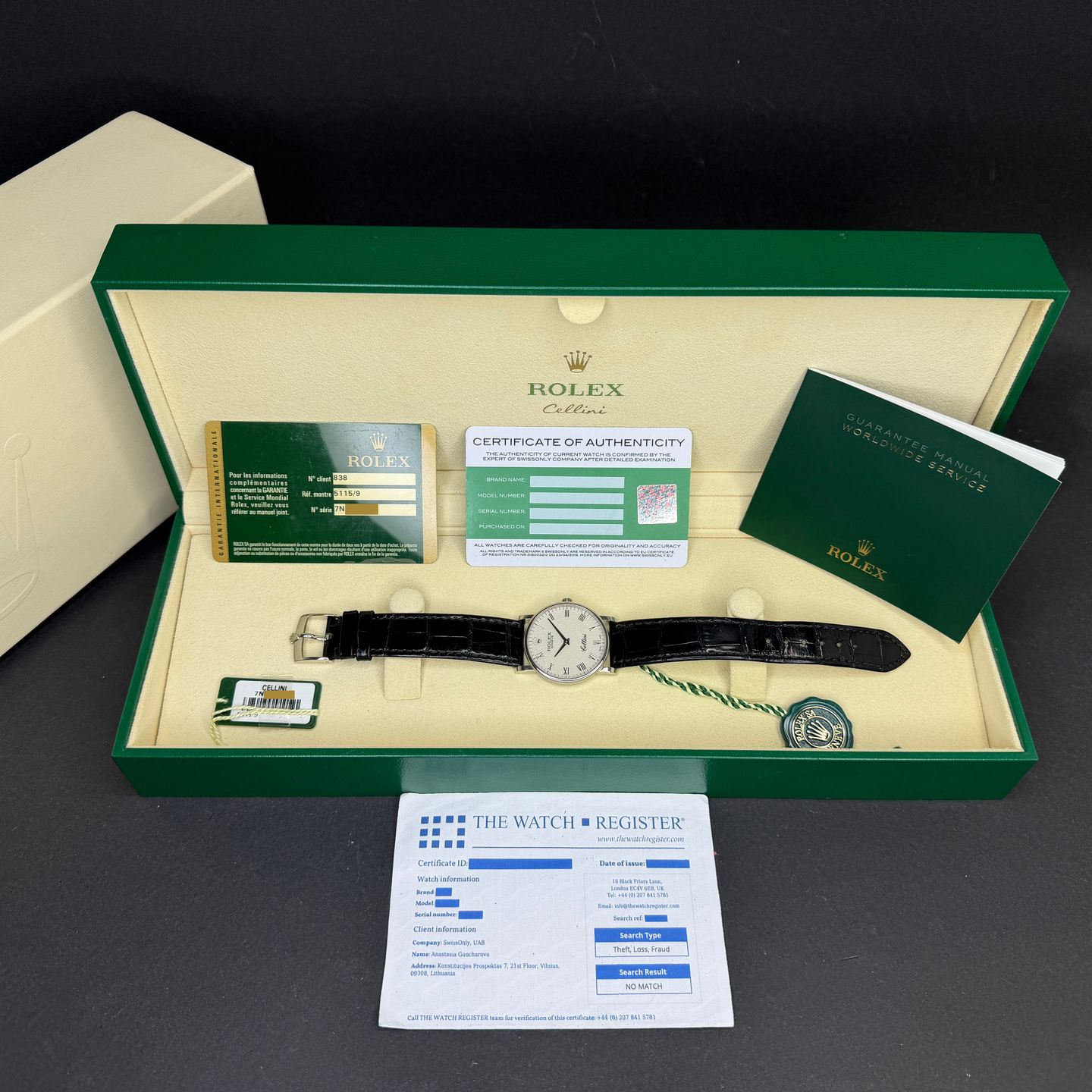 Rolex Cellini Time 5115 - (3/8)
