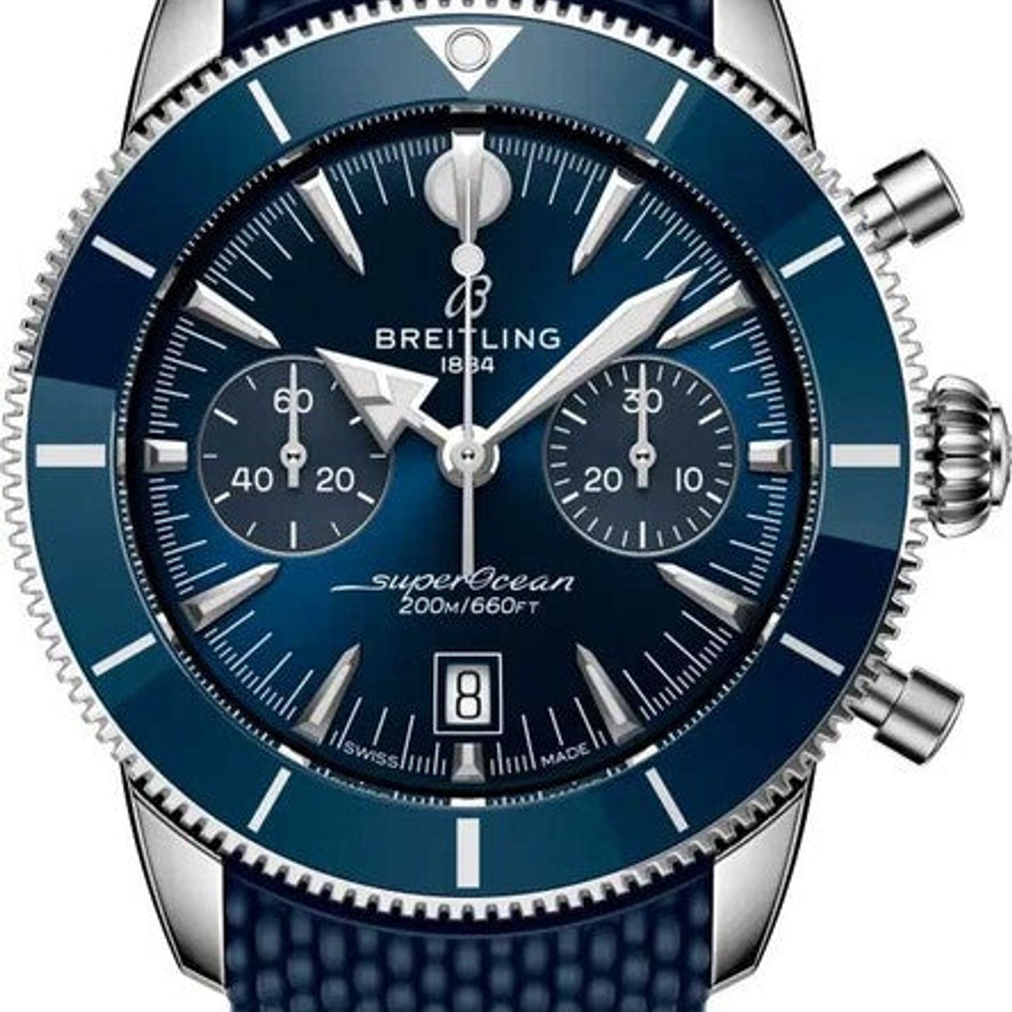 Breitling Superocean Heritage AB0156161C1S1 (2026) - Blue dial 42 mm Steel case (1/1)