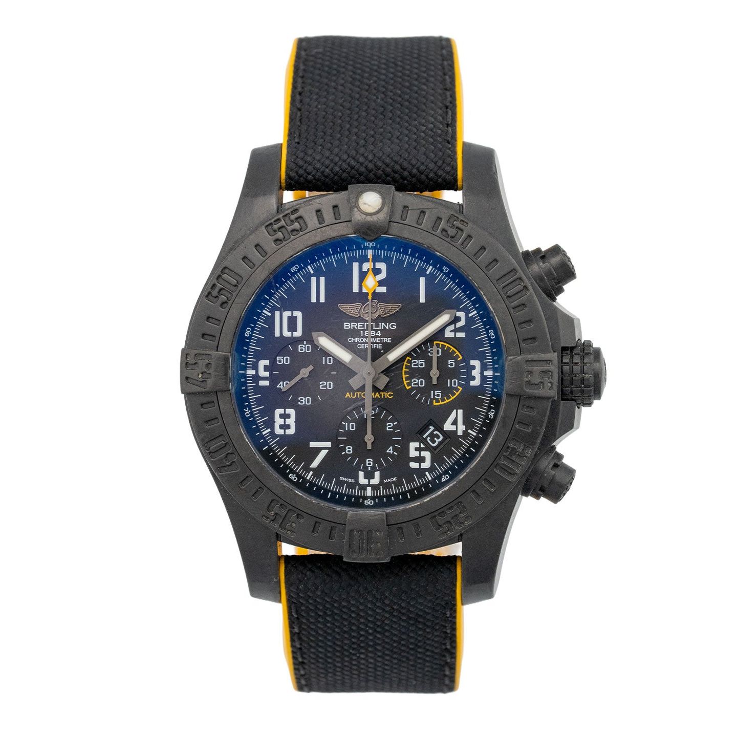 Breitling Avenger Hurricane XB0180 (2019) - Black dial 45 mm Carbon case (1/5)