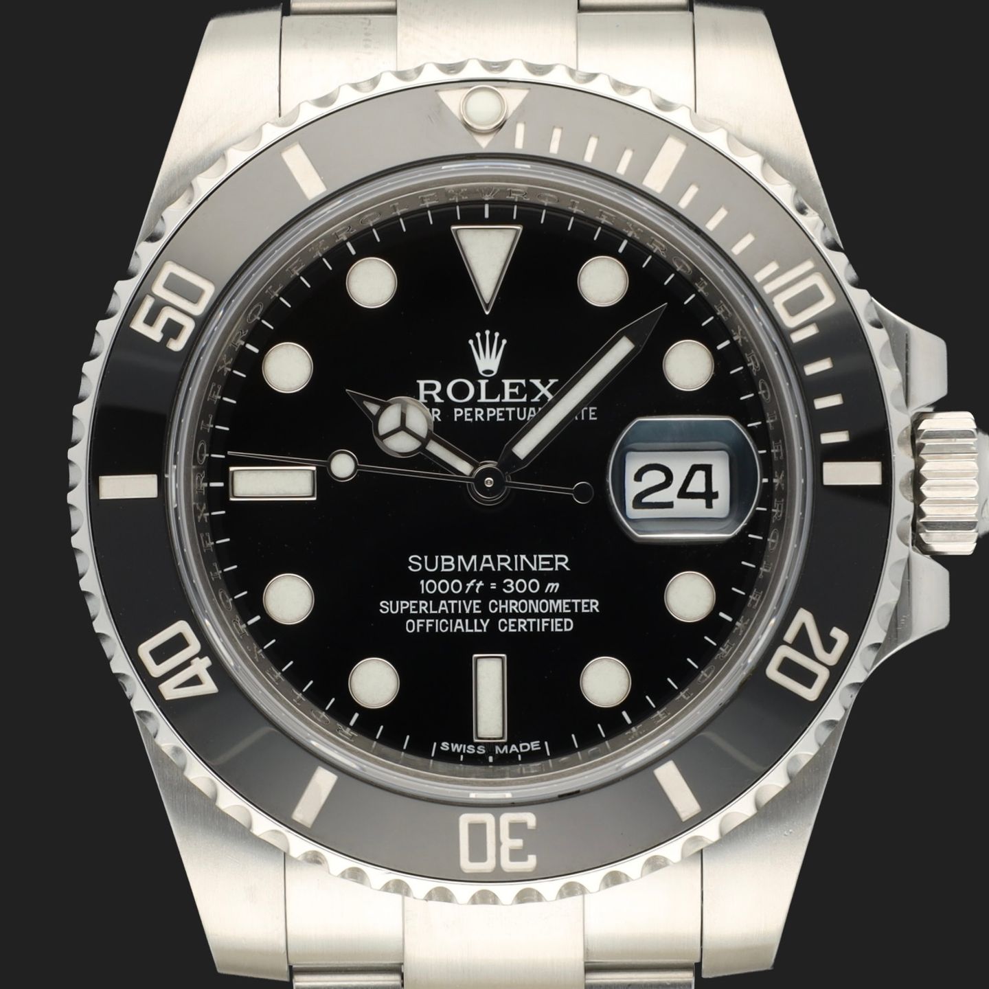 Rolex Submariner Date 116610LN (2011) - 40mm Staal (2/8)