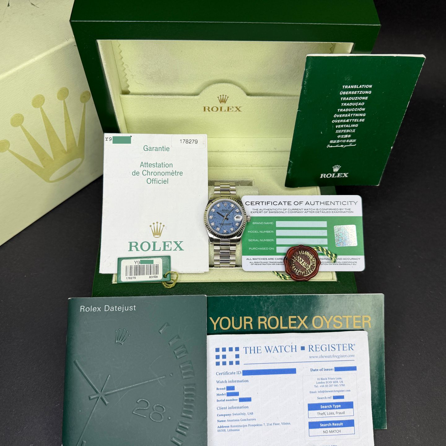 Rolex Datejust 31 178279 - (3/8)
