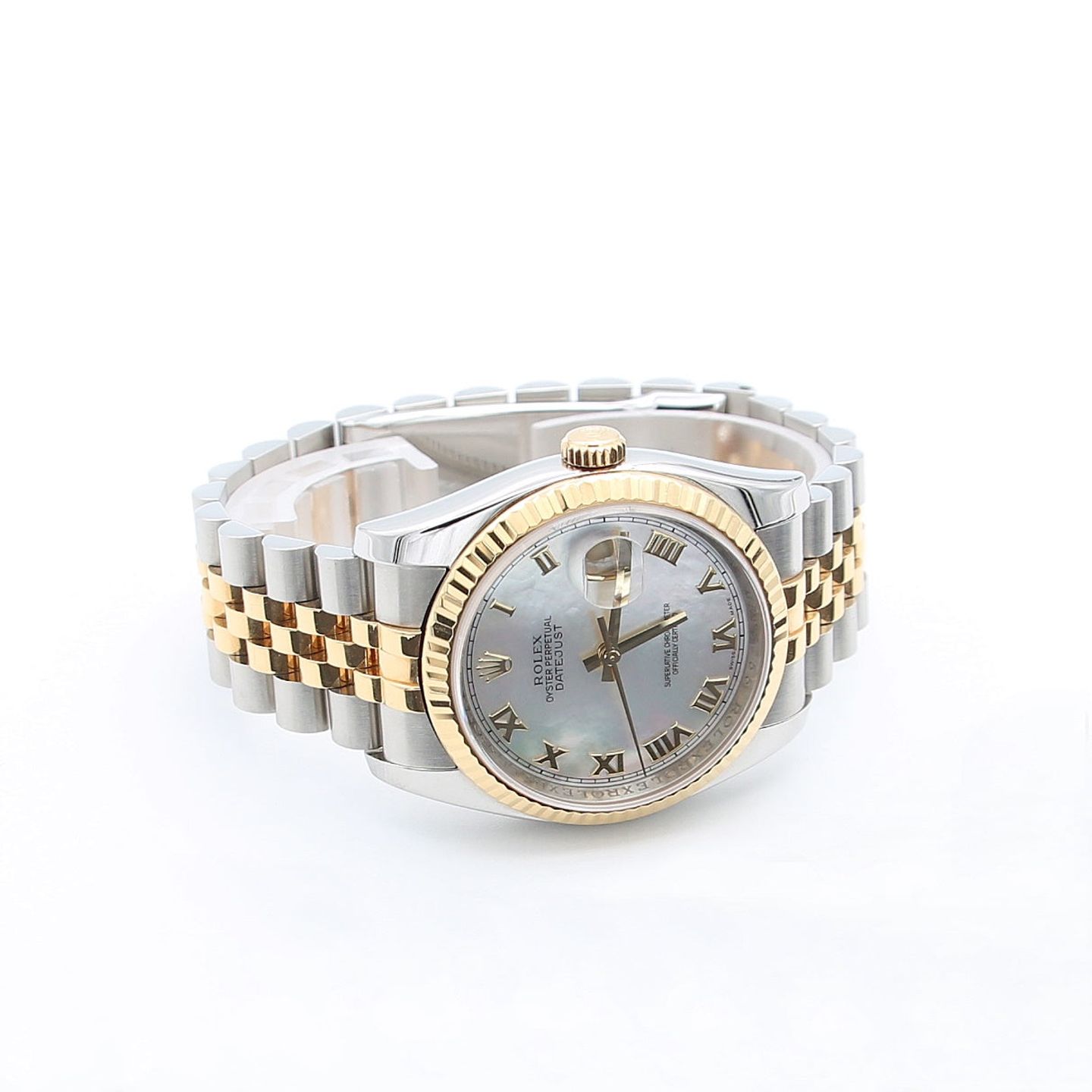 Rolex Datejust 36 116233 (Onbekend (willekeurig serienummer)) - 36mm Goud/Staal (7/8)