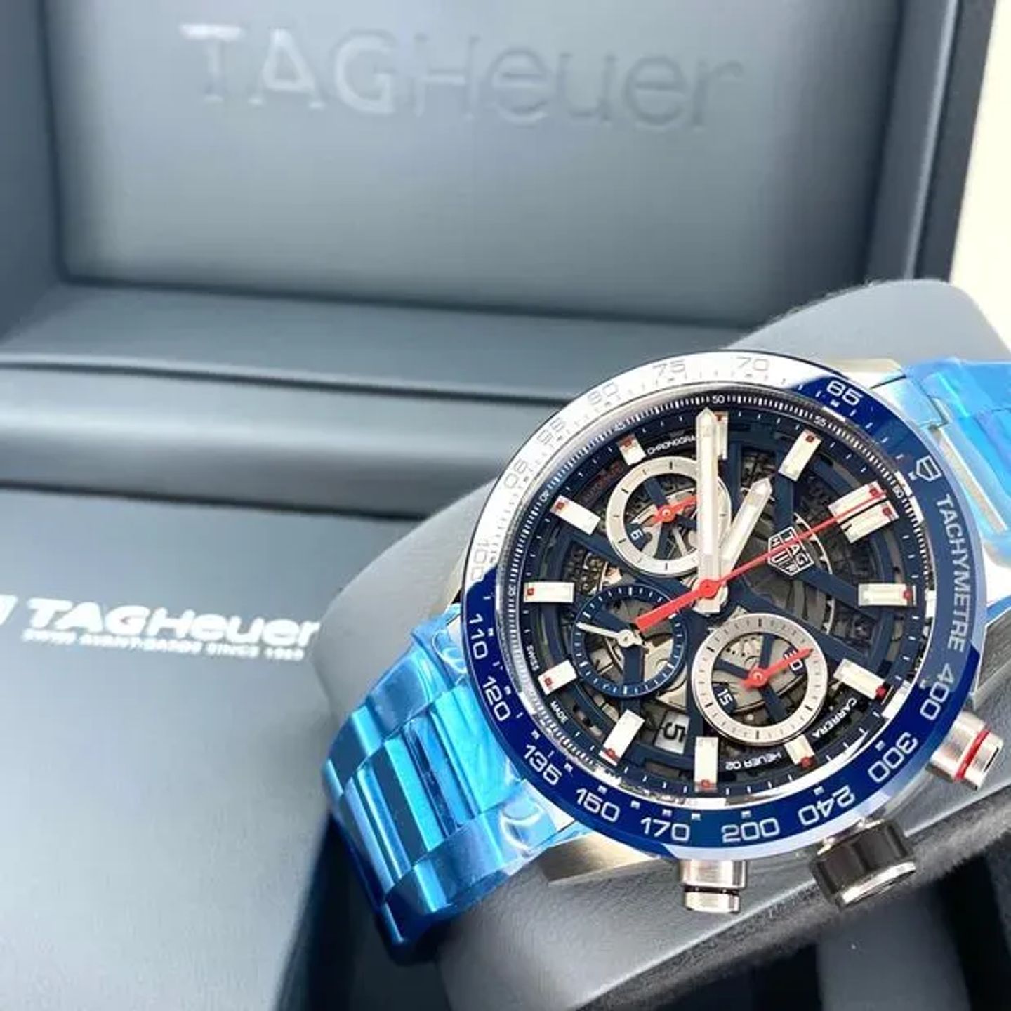 TAG Heuer Carrera Calibre HEUER 01 CAR201T.BA0766 - (2/6)