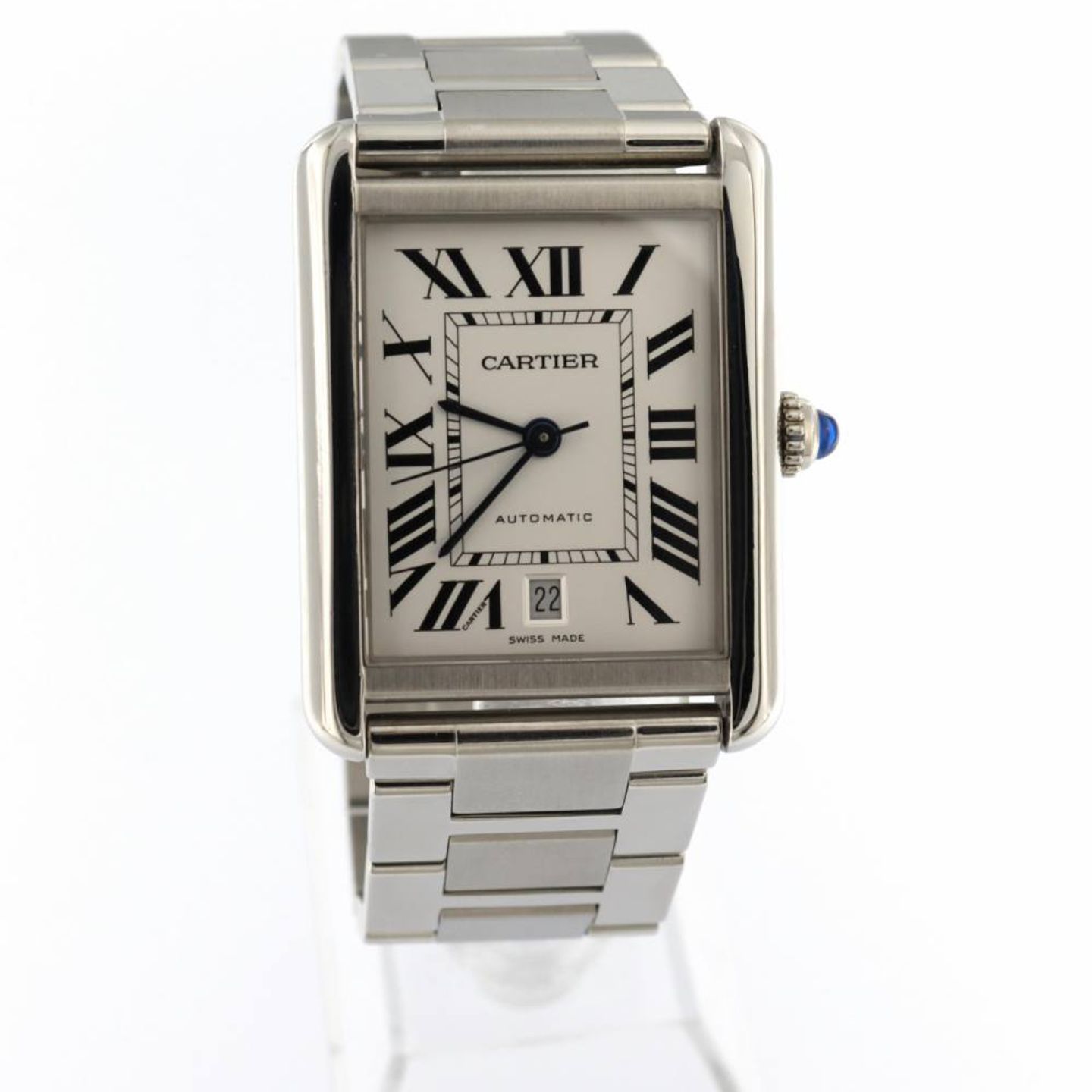 Cartier Tank Solo W5200028 (2016) - Silver dial 31 mm Steel case (1/6)
