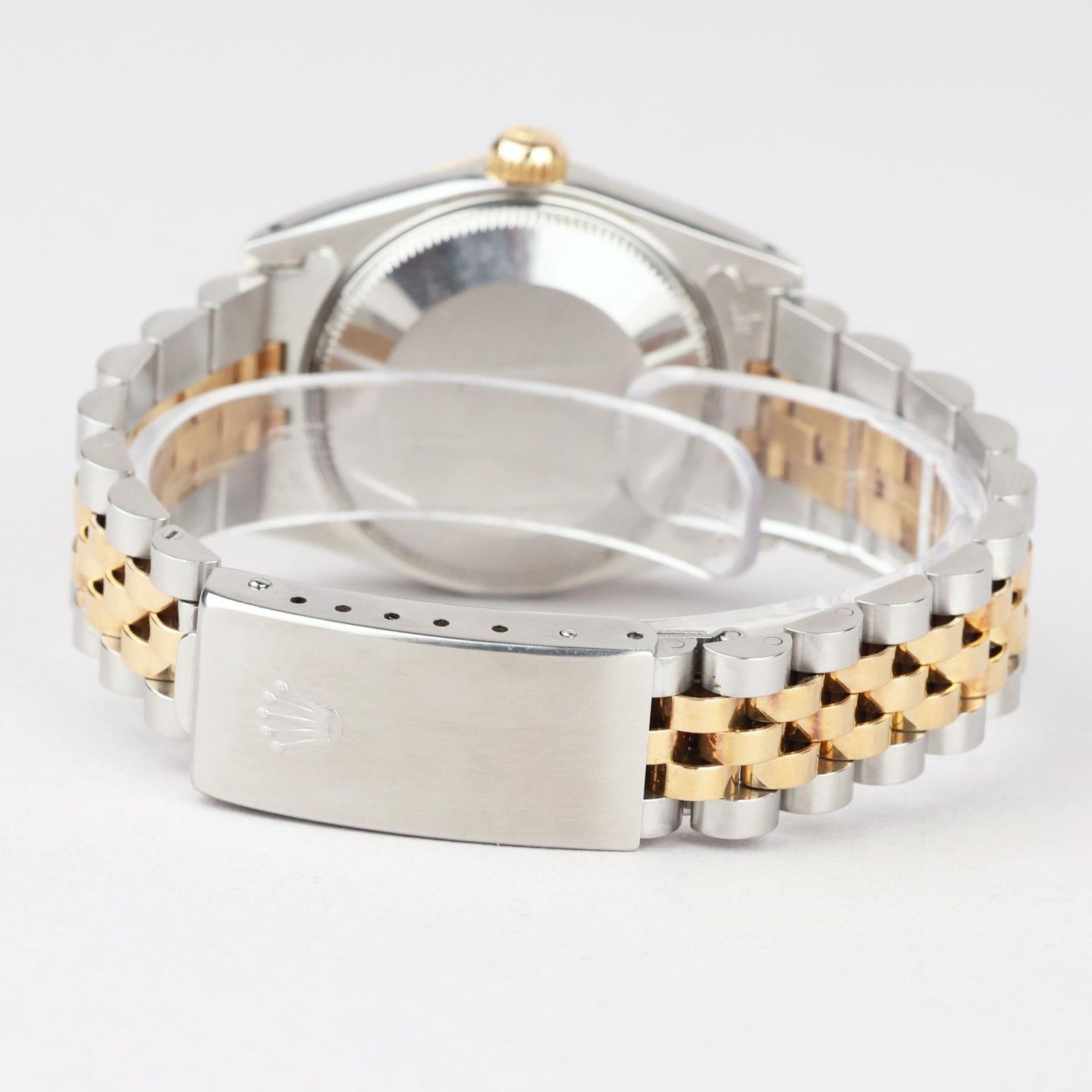 Rolex Datejust 31 68273 (1991) - Champagne dial 31 mm Gold/Steel case (6/7)