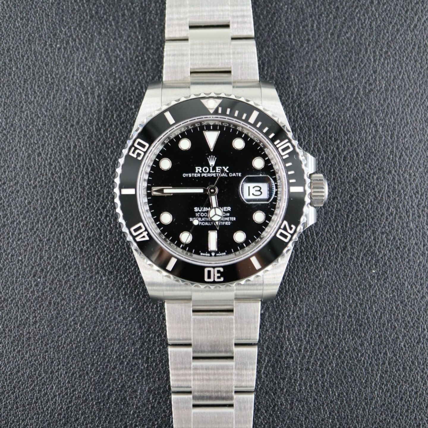 Rolex Submariner Date 126610LN (2022) - Zwart wijzerplaat 41mm Staal (1/7)