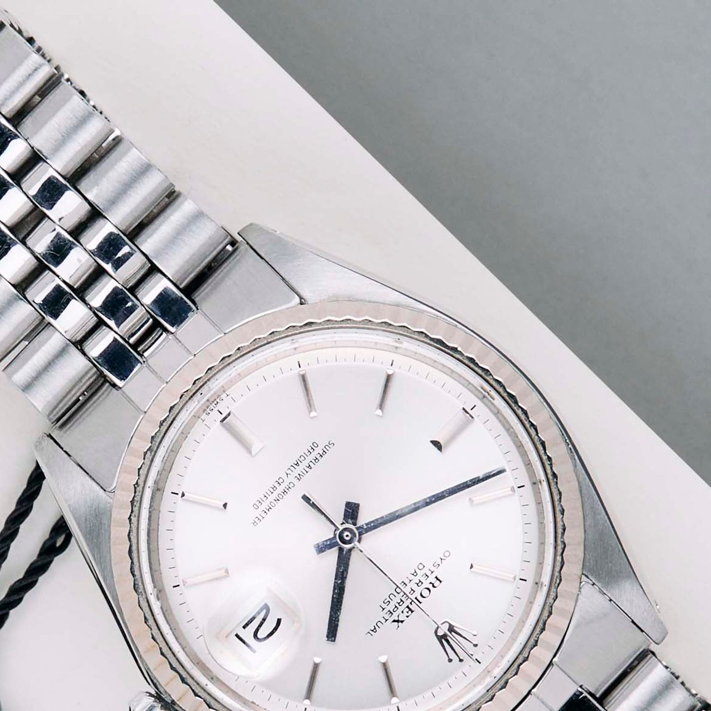 Rolex Datejust 1601 (1971) - Silver dial 36 mm Steel case (4/6)