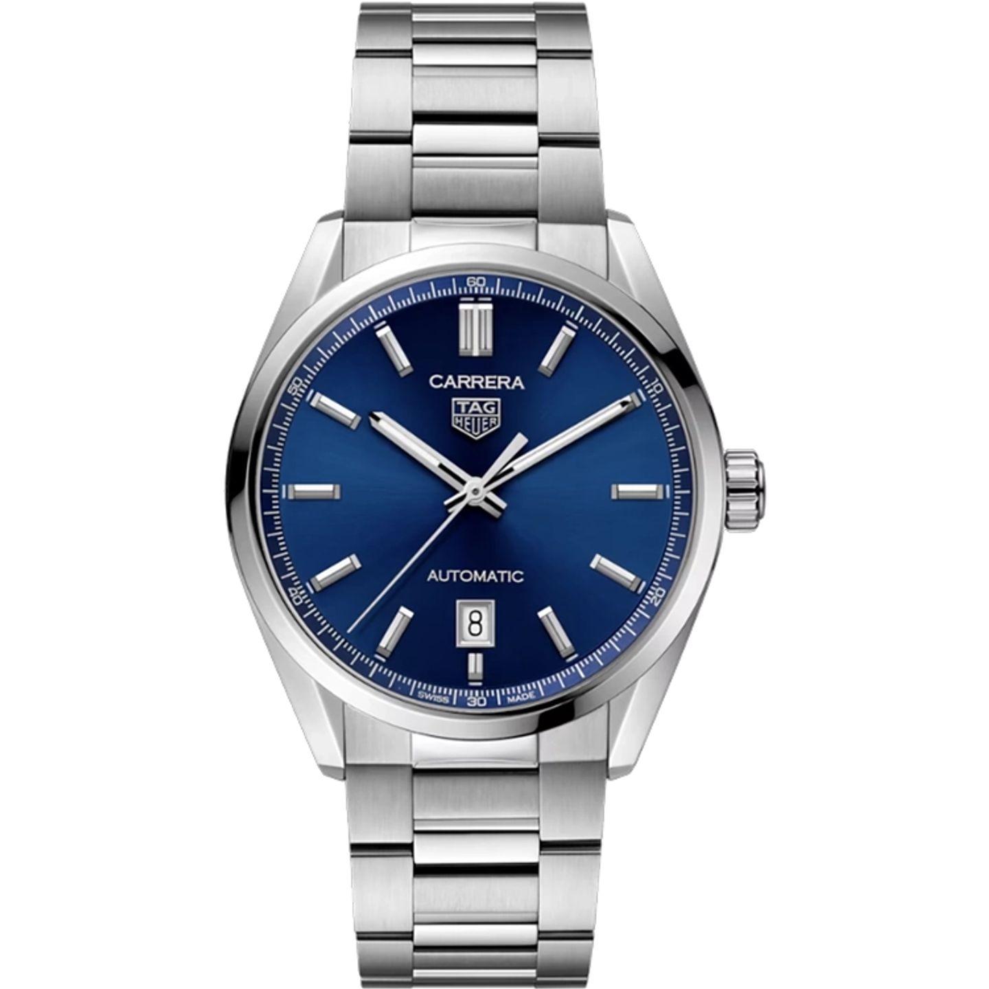 TAG Heuer Carrera Calibre 5 WBN2112.BA0639 (2026) - 39mm Staal (1/1)
