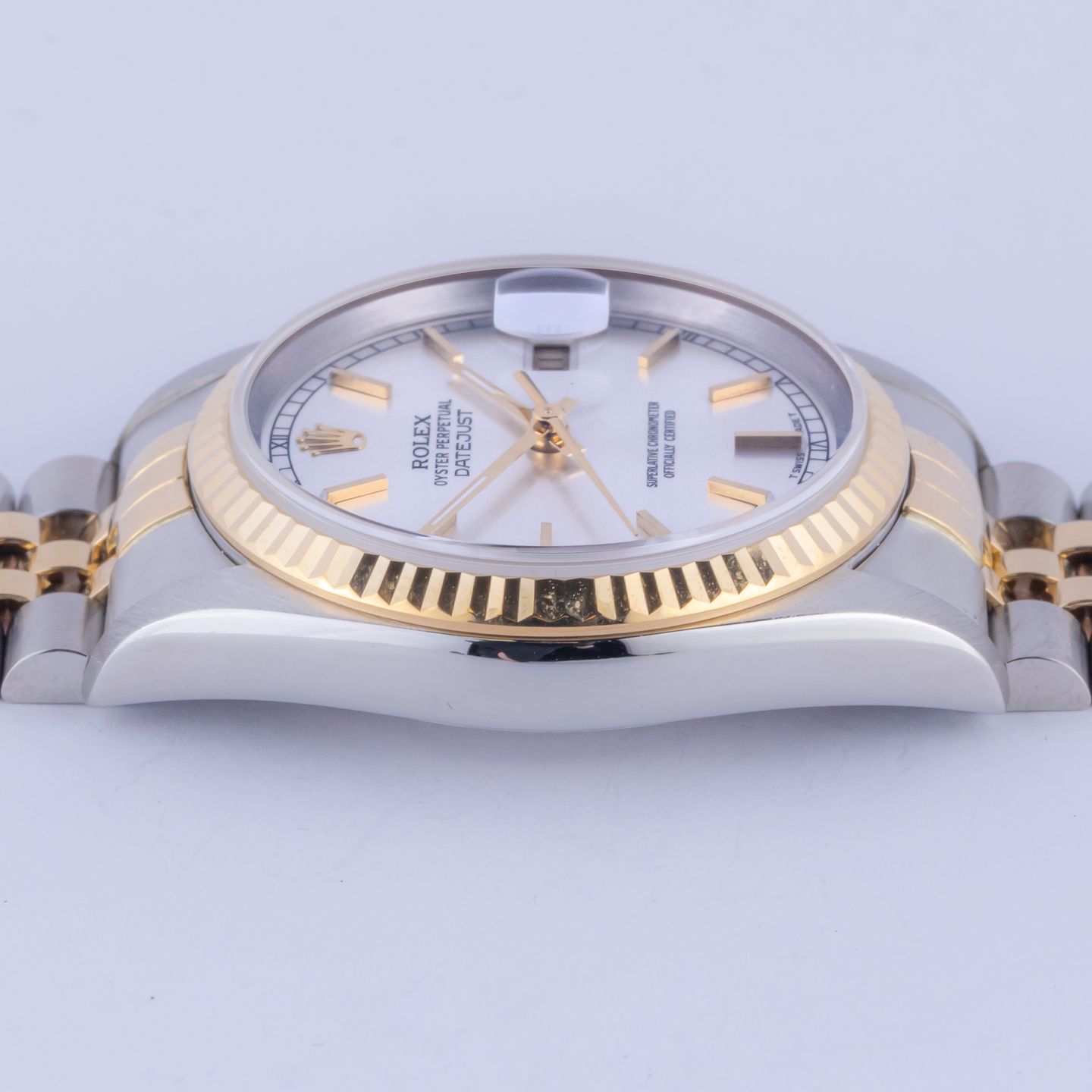 Rolex Datejust 36 16233 (1996) - 36mm Goud/Staal (6/8)