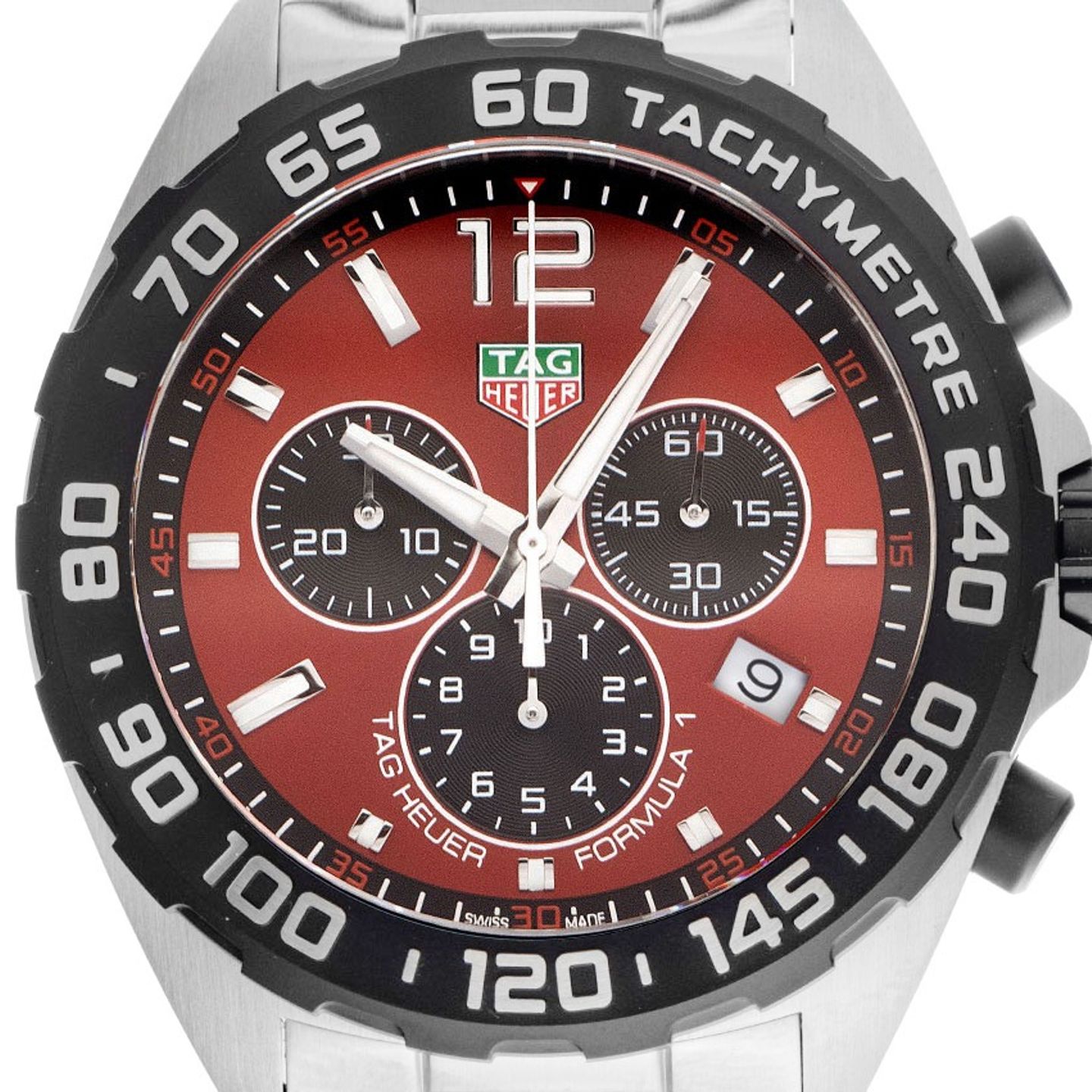 TAG Heuer Formula 1 Quartz CAZ101AN.BA0842 (2025) - Red dial 43 mm Steel case (1/7)