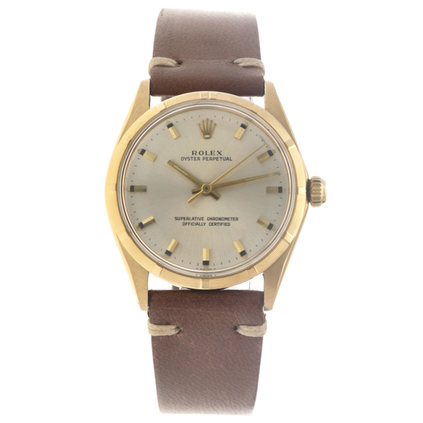 Rolex Oyster Perpetual 1007 (1968) - Silver dial 34 mm Steel case (1/5)