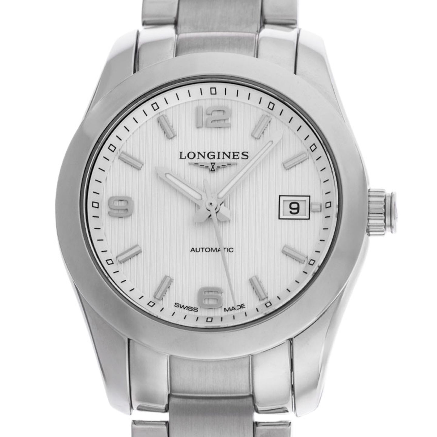 Longines Conquest Classic L2.285.4.76.6 (2025) - White dial 30 mm Steel case (1/7)