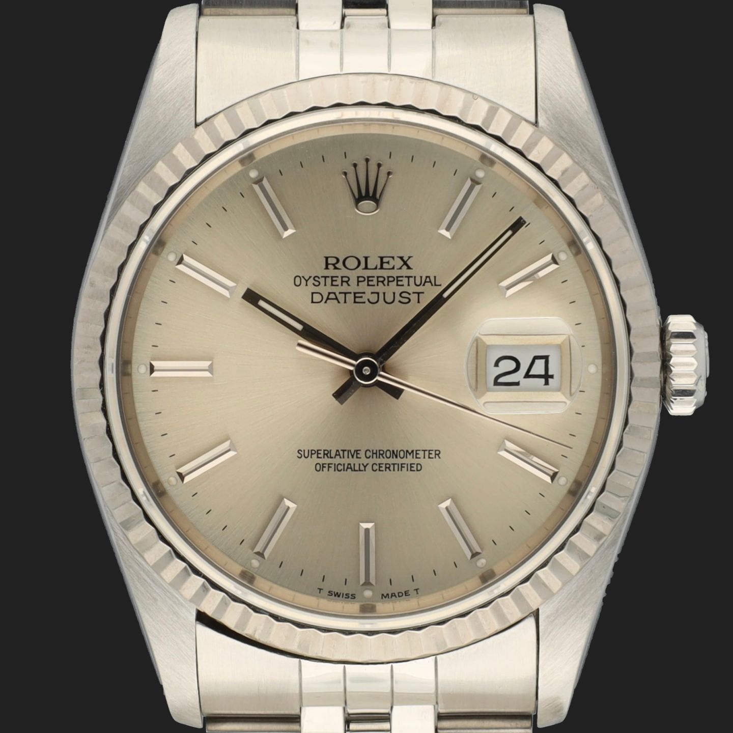 Rolex Datejust 36 16234 (1992) - 36 mm Steel case (2/8)