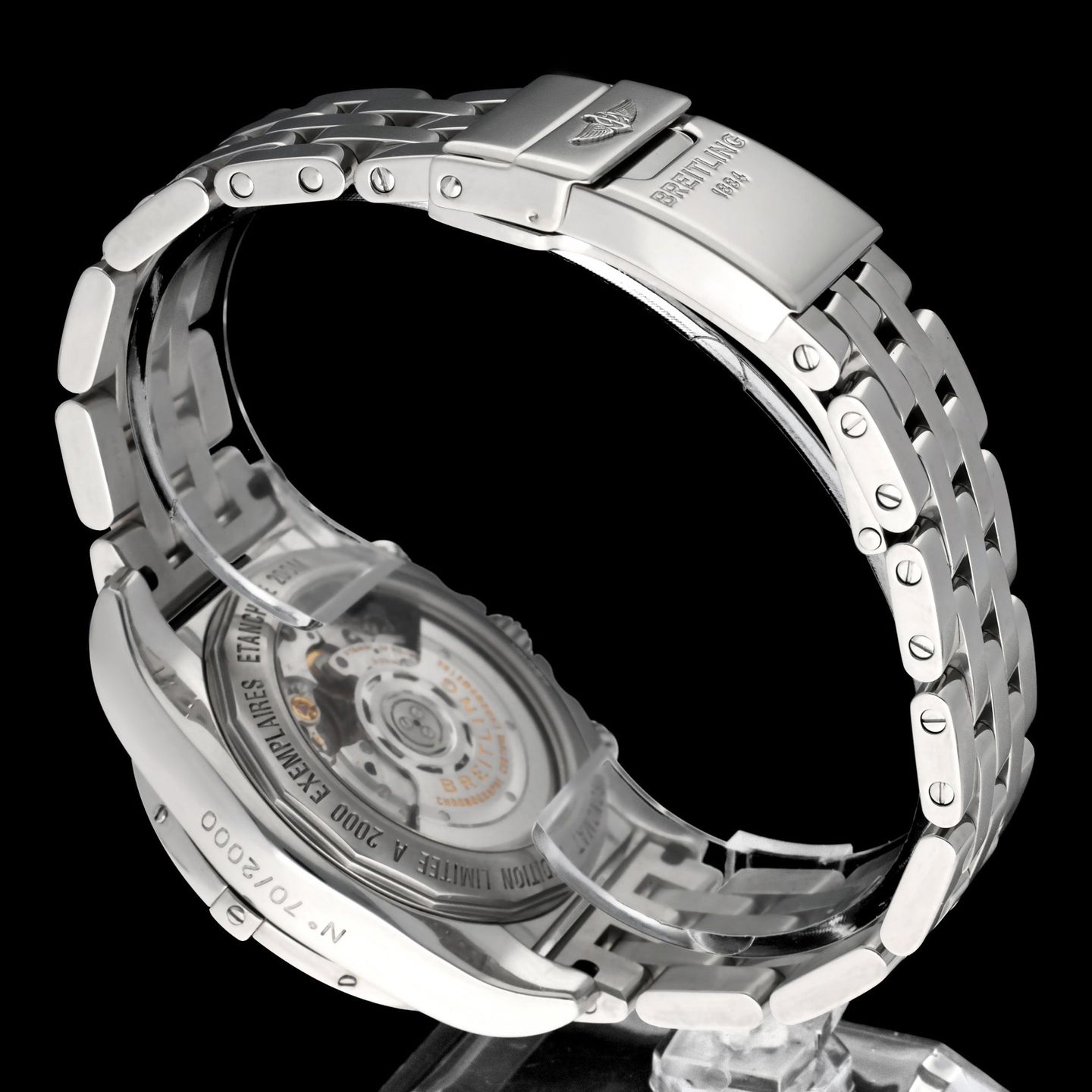 Breitling Chronomat 41 AB0141 (2014) - Black dial 41 mm Steel case (8/8)