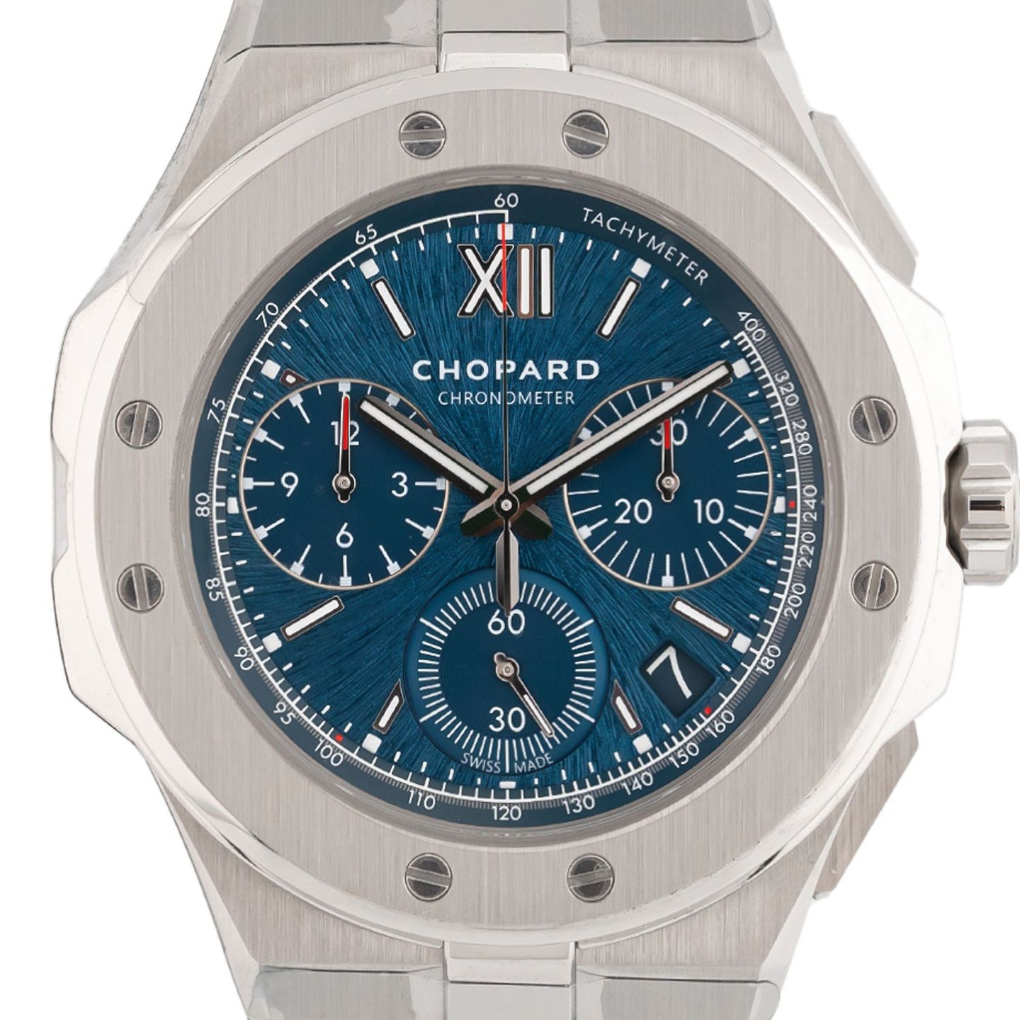 Chopard Alpine Eagle 298609-3003 (2022) - Blauw wijzerplaat 44mm Staal (2/5)