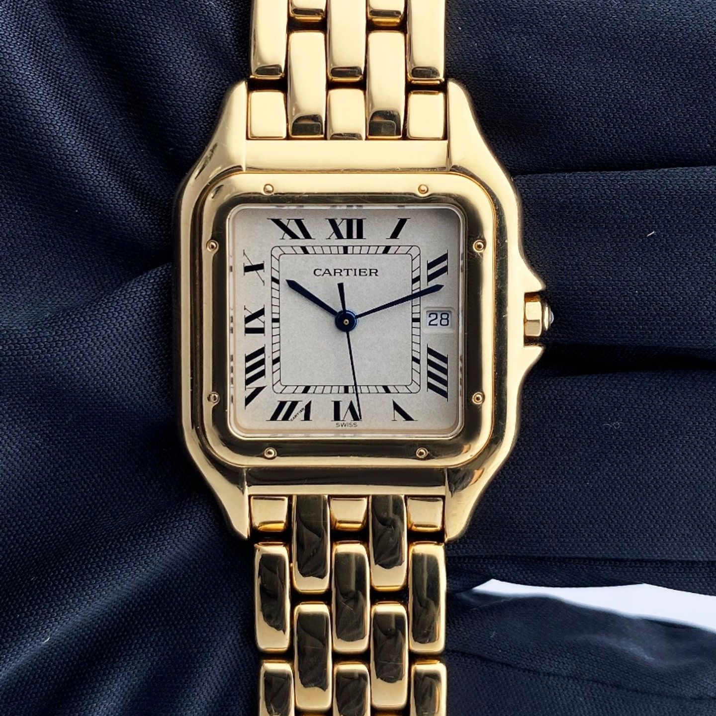 Cartier Panthère WGPN0036 (2023) - Wit wijzerplaat 25mm Geelgoud (1/1)