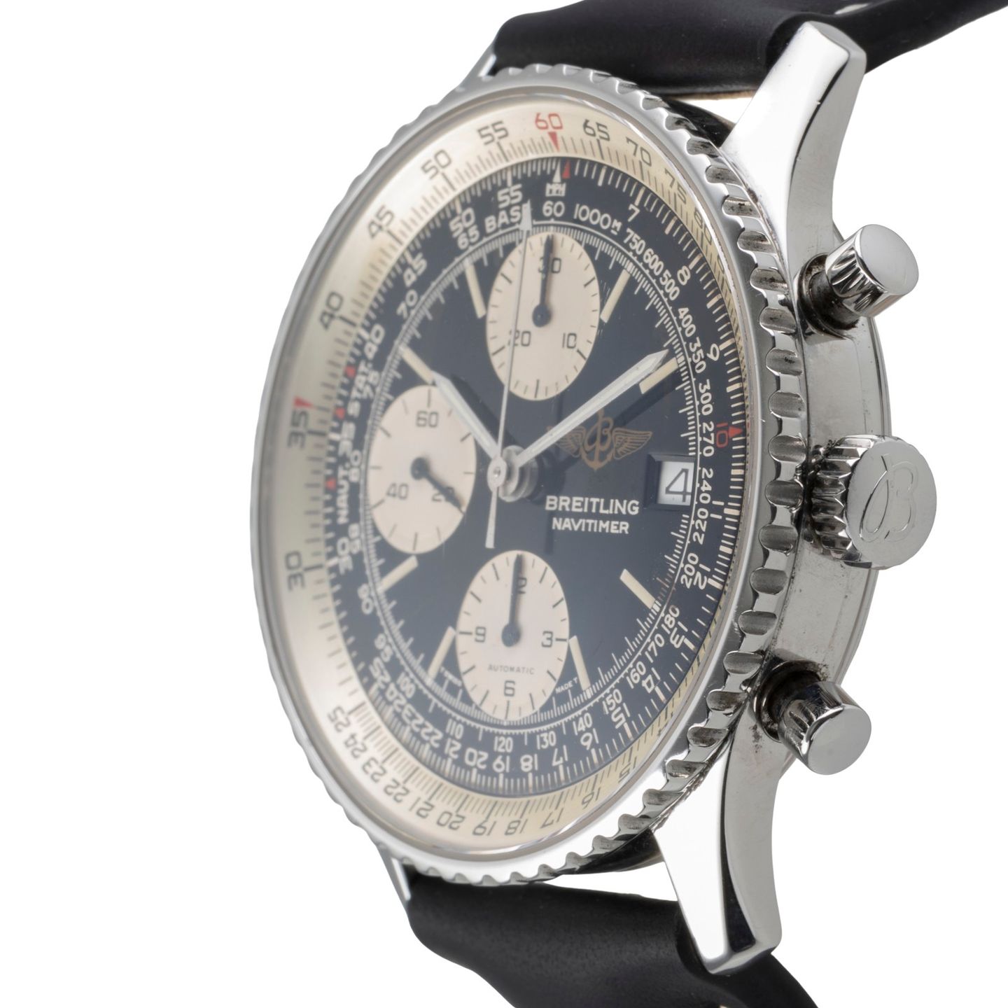 Breitling Old Navitimer A13022 SNOWBIRDS (1995) - Black dial 42 mm Steel case (6/8)