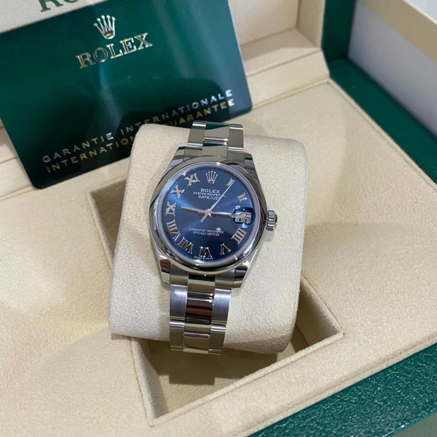 Rolex Datejust 278240 BLUE ROMAN OYS - (2/3)