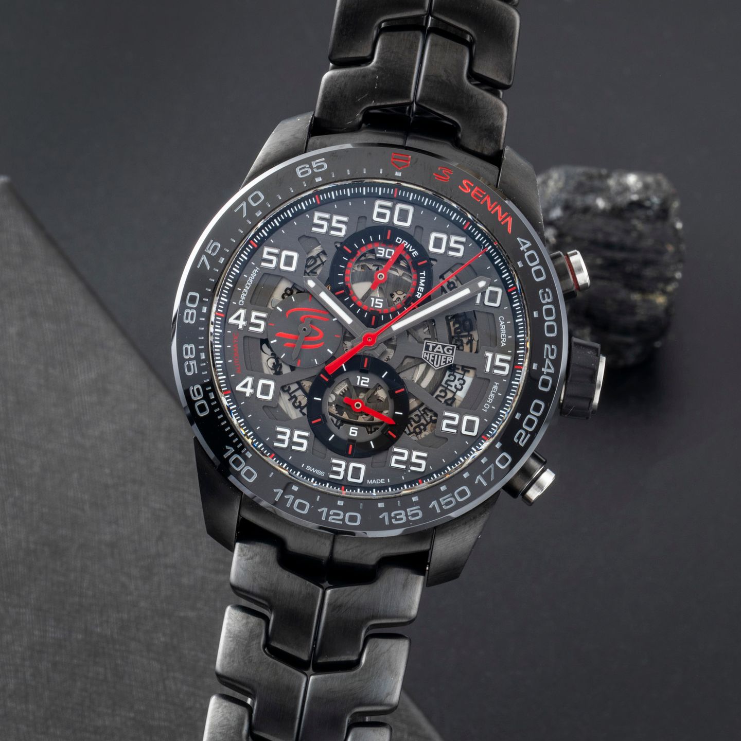 TAG Heuer Carrera Calibre HEUER 01 CAR201AA.BA0714 - (3/8)