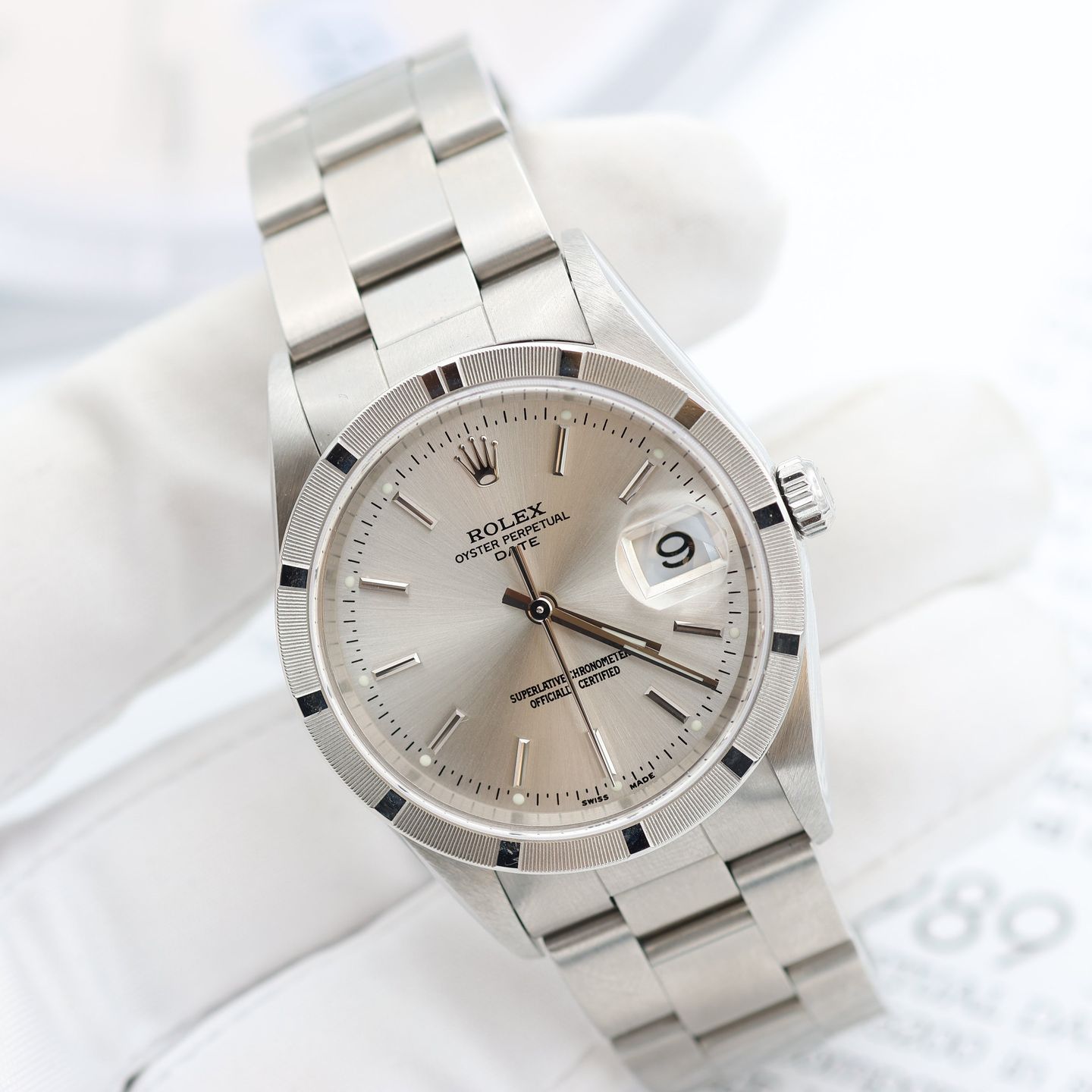 Rolex Oyster Perpetual Date 15210 - (8/8)