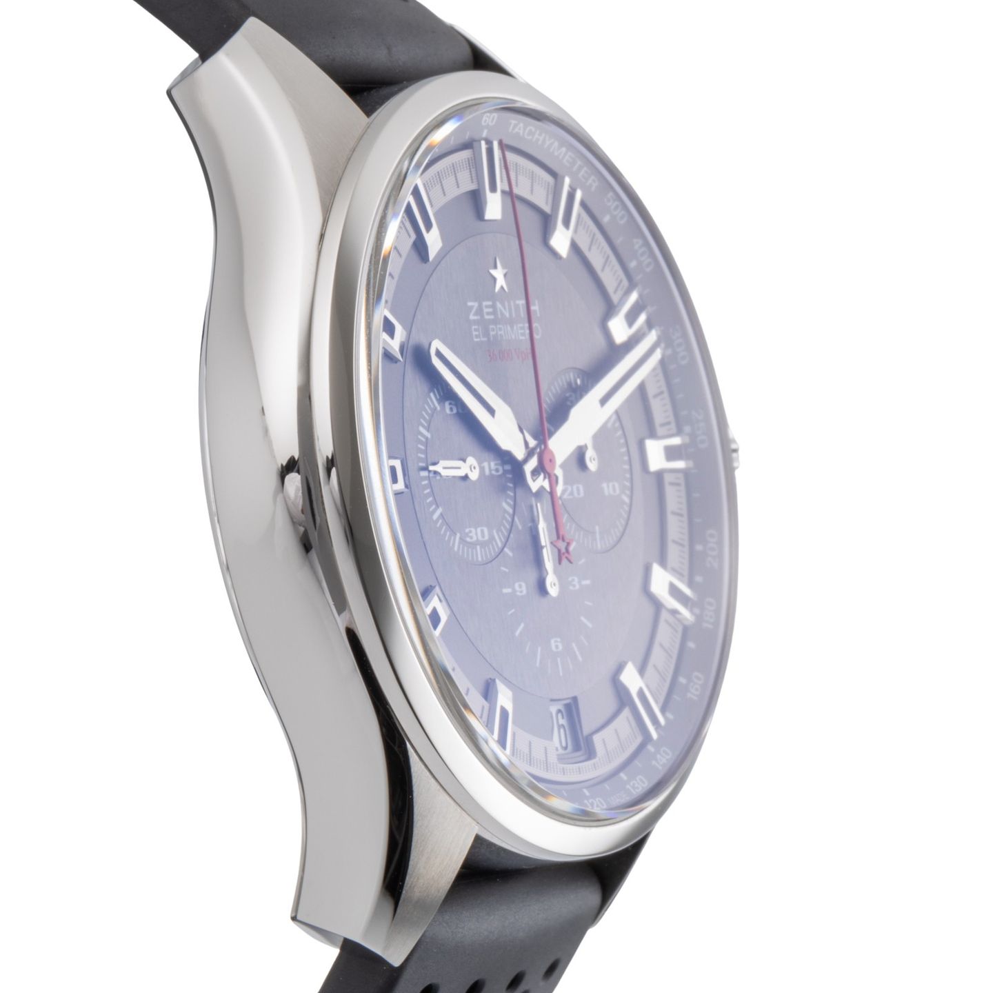 Zenith El Primero Sport 03.2280.400/91.R576 (2015) - Grey dial 45 mm Steel case (7/8)