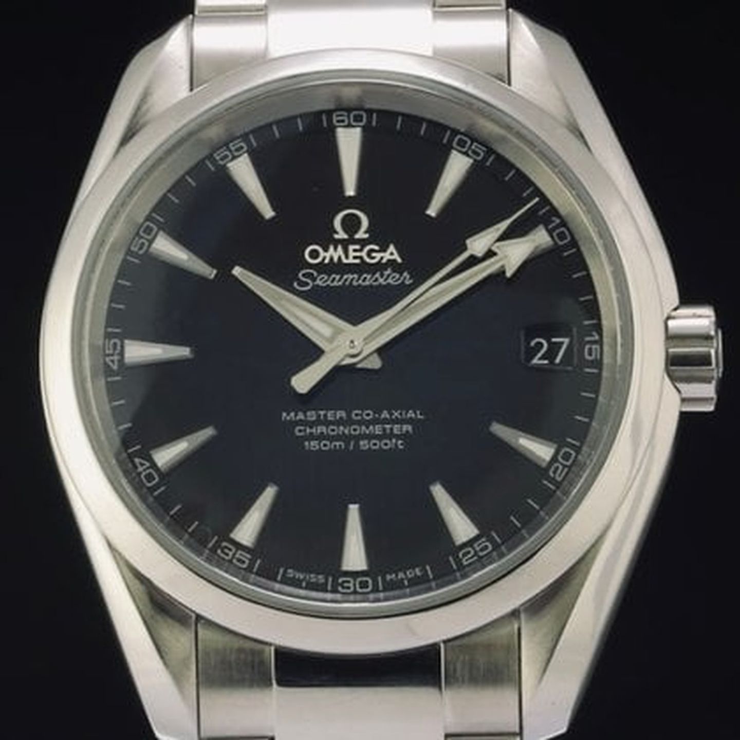 Omega Seamaster Aqua Terra 231.10.39.21.01.002 (2020) - Black dial 38 mm Steel case (1/5)