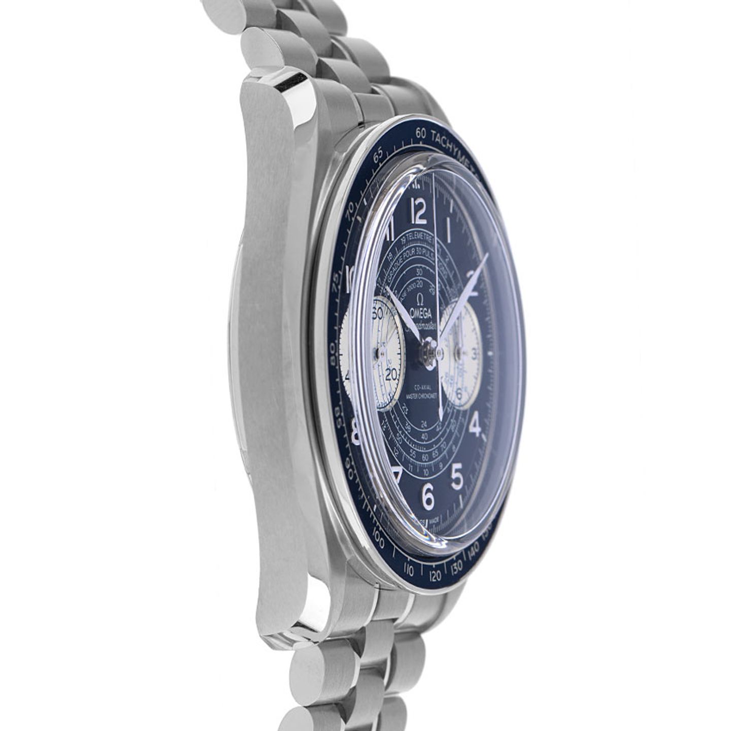 Omega Speedmaster Chronoscope 329.30.43.51.03.001 (2025) - Blauw wijzerplaat 43mm Staal (5/7)