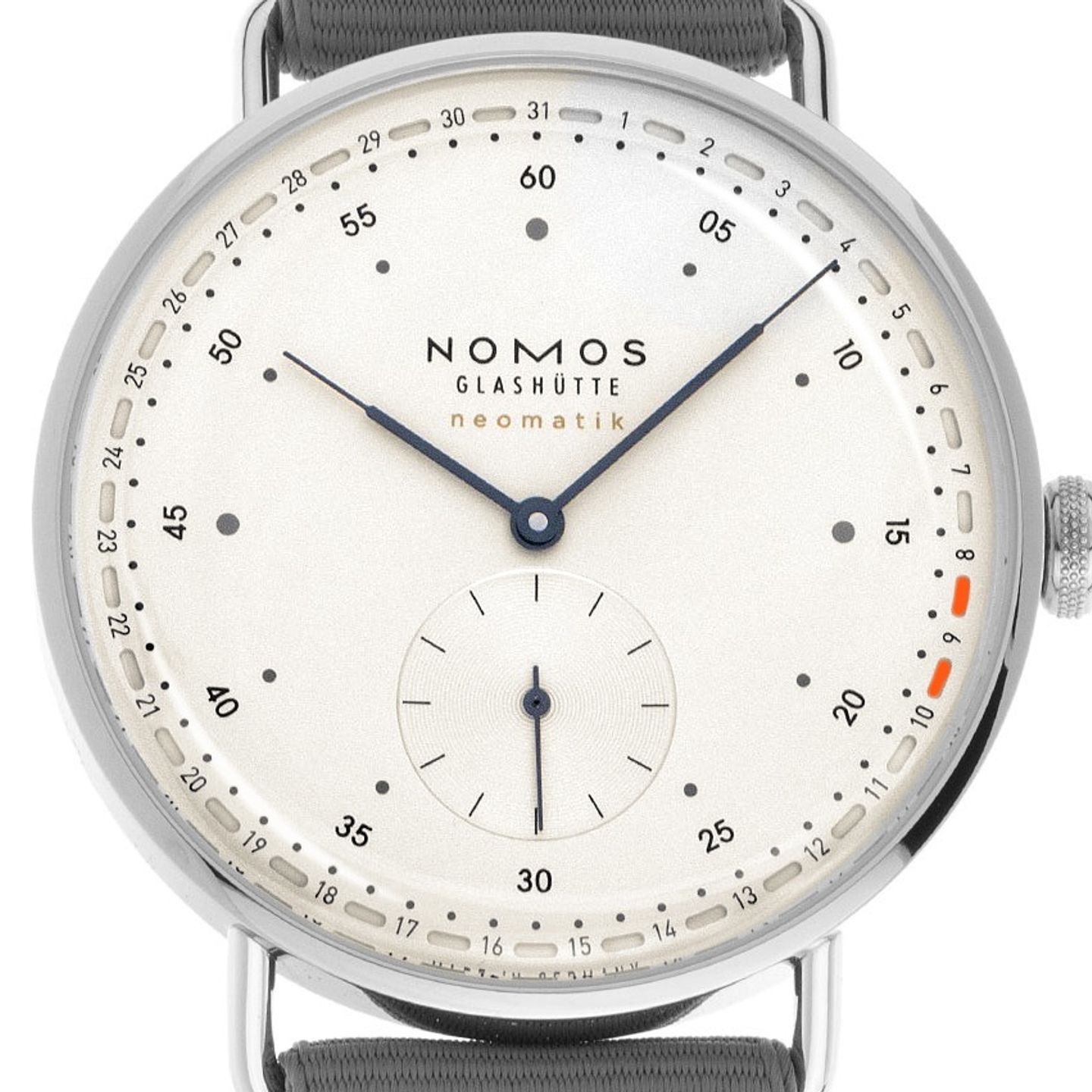 NOMOS Metro Neomatik 1165 (2025) - Wit wijzerplaat 41mm Staal (1/7)