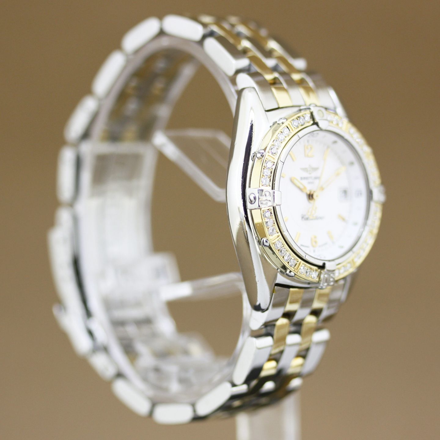 Breitling Callistino D52045.1 (1998) - 28 mm Steel case (4/8)