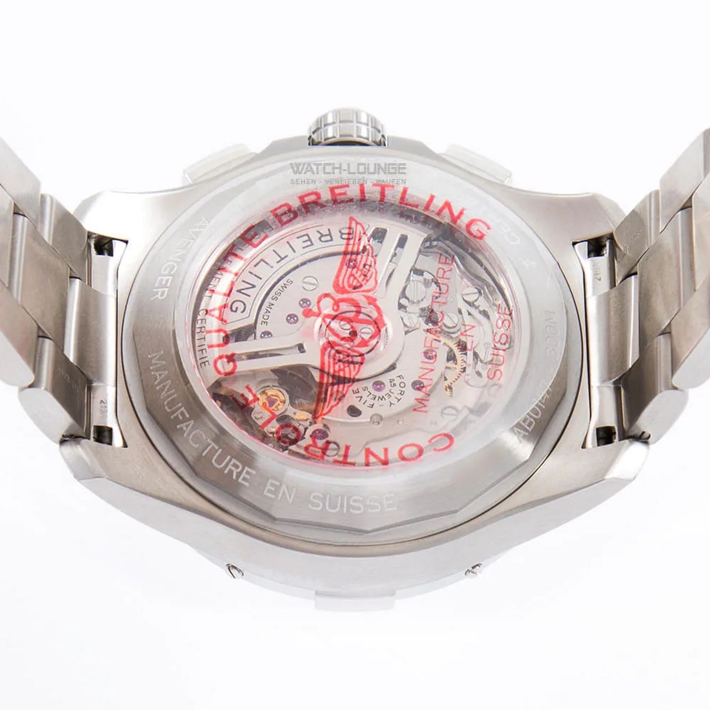 Breitling Avenger AB0147101L1A1 (2025) - Groen wijzerplaat 44mm Staal (8/8)