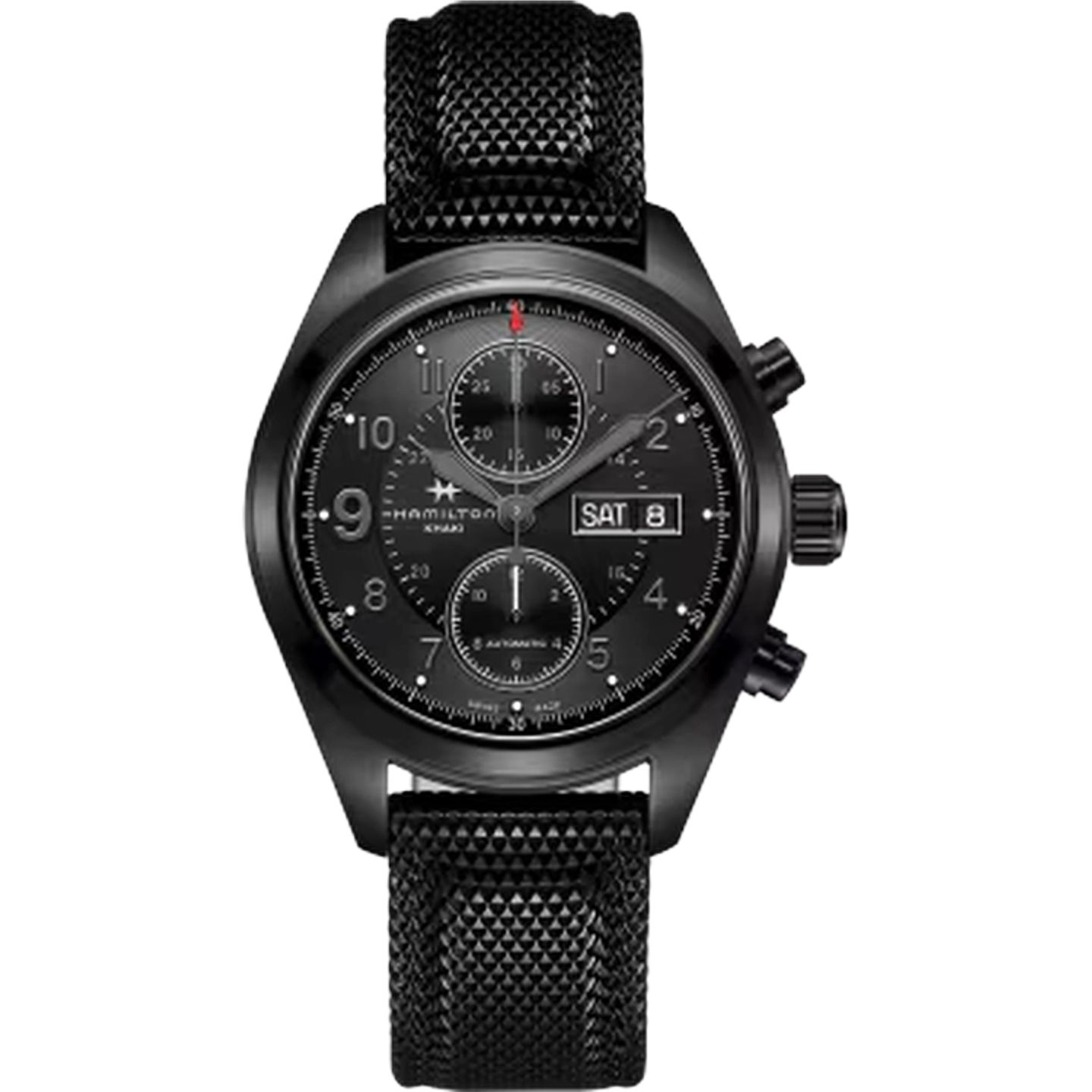 Hamilton Khaki Field H71626735 (2025) - Black dial 42 mm Steel case (1/1)