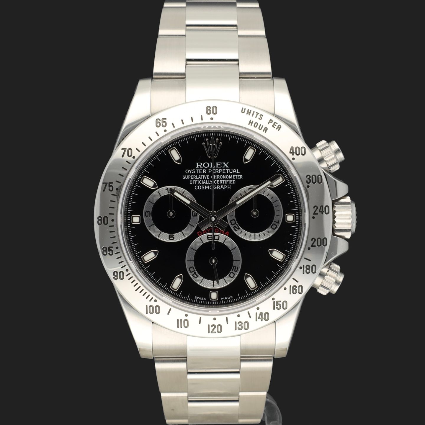 Rolex Daytona 116520 (2014) - 40 mm Steel case (3/8)