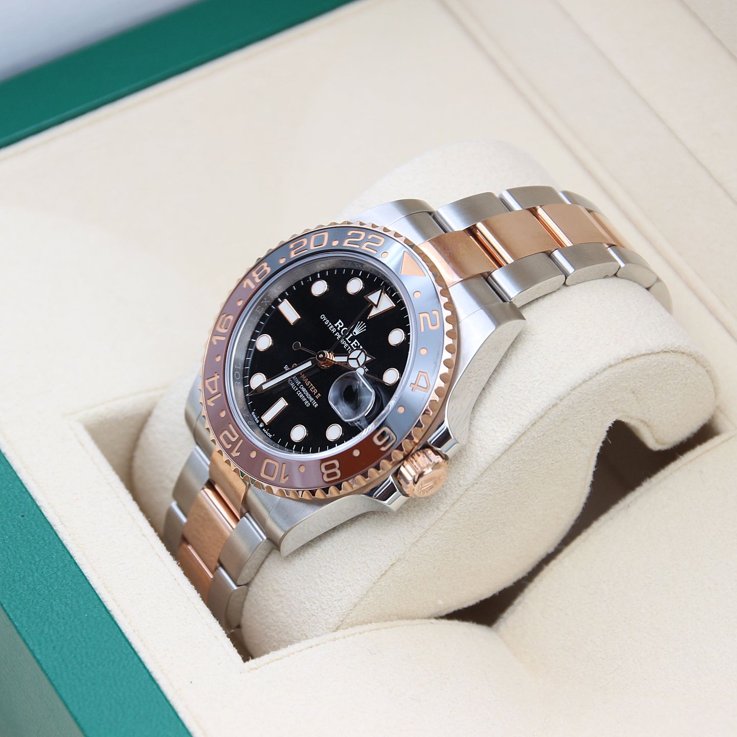 Rolex GMT-Master II 126711CHNR (Onbekend (willekeurig serienummer)) - Zwart wijzerplaat 40mm Goud/Staal (5/8)