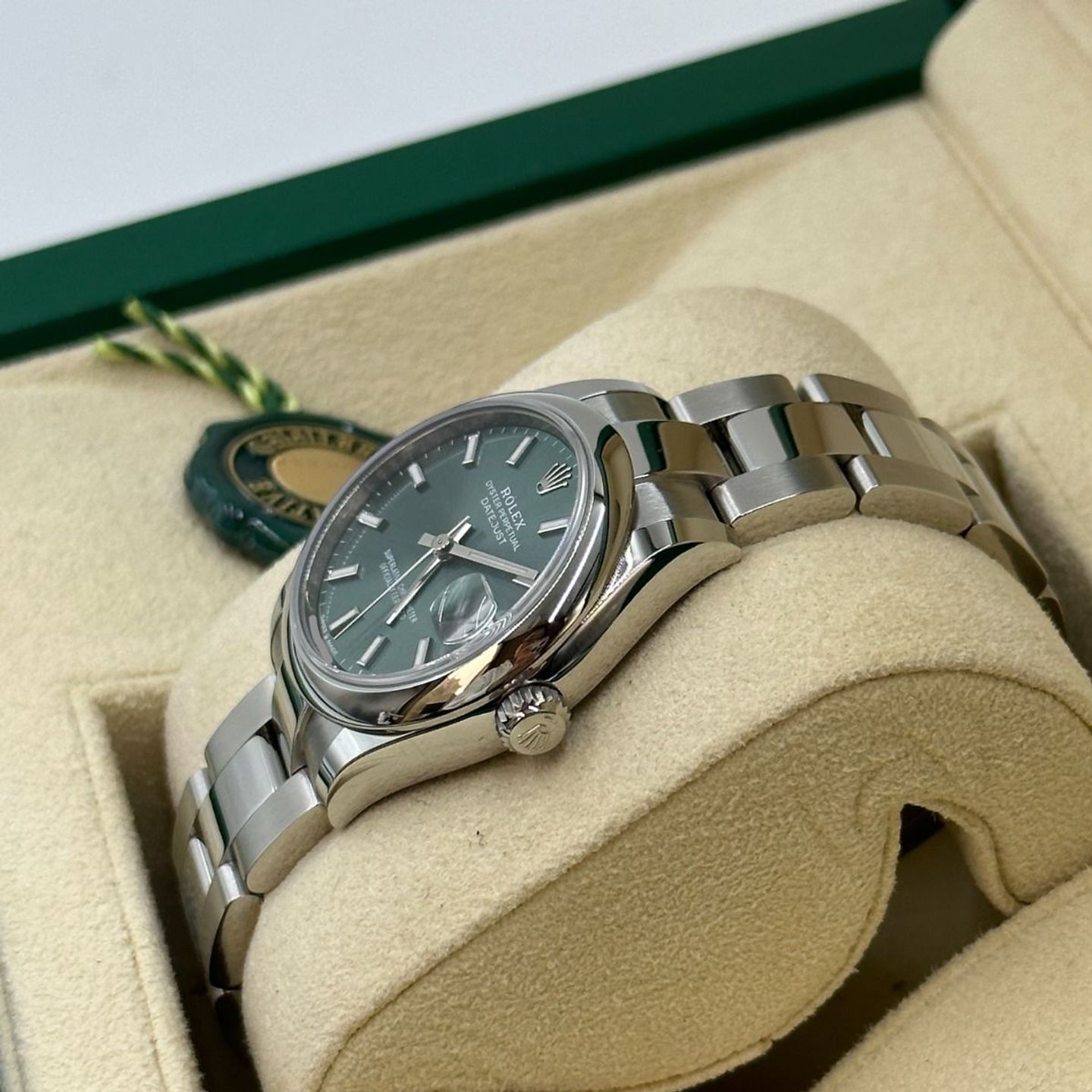 Rolex Datejust 31 278240 (2024) - Groen wijzerplaat 31mm Staal (6/8)